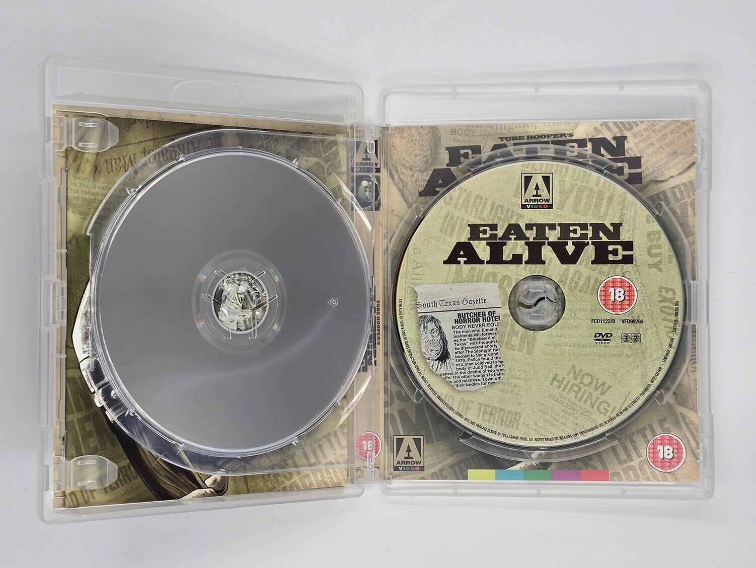 Eaten Alive (AKA Death Trap) - Blu-Ray  (Region A+B) + DVD (Region 1+2) - [Pre-owned] - Arrow Video - Item Image 4