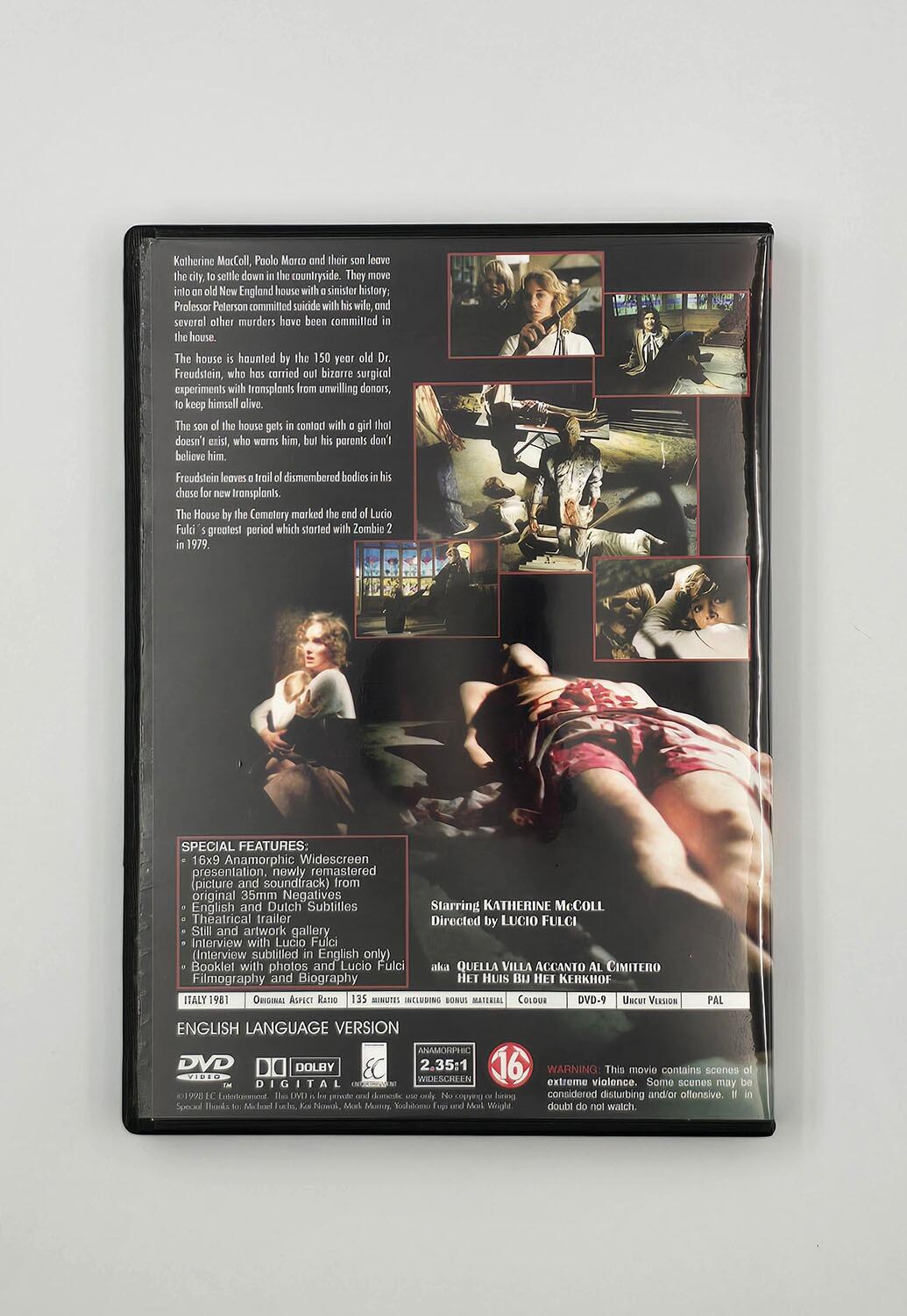 The House by the Cemetery - Limited Edition - Slipcover - DVD - Region Free - [Pre-owned] - EC Entertainment - Item Image 4