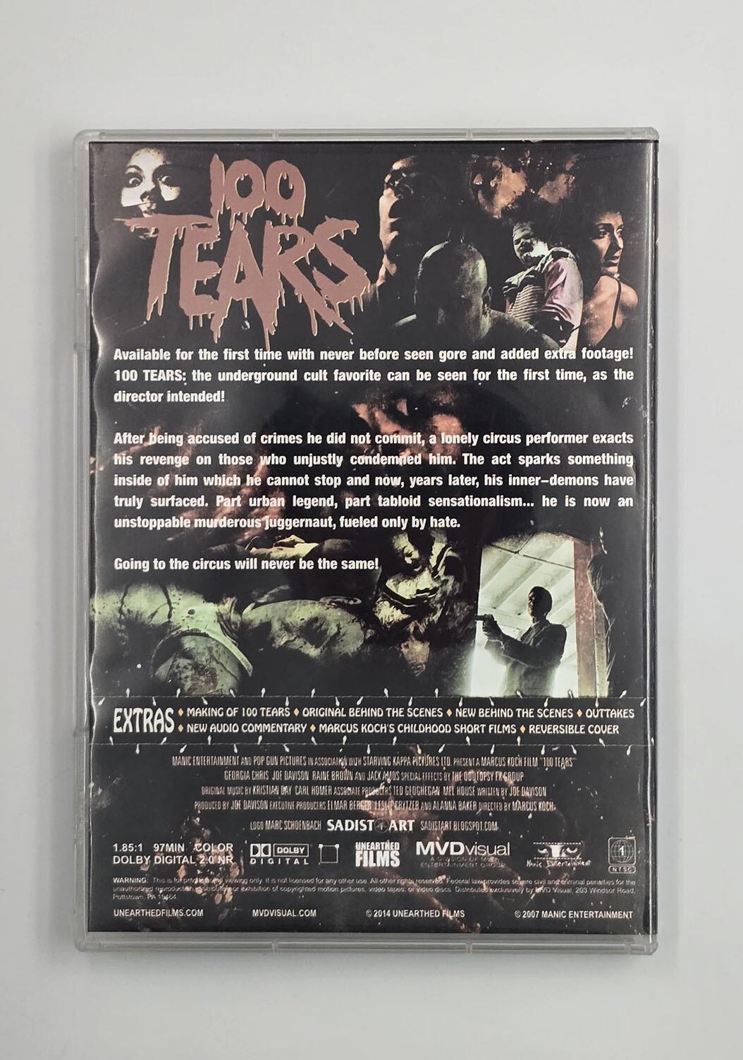 100 Tears - Extended Director's Cut - DVD - Region 1 - [Pre-owned] - Unearthed Films - Item Image 2