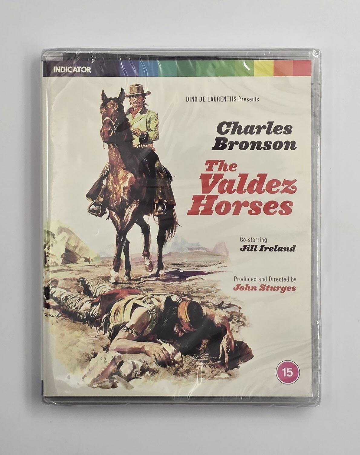 The Valdez Horses (AKA Chino) - Limited Edition - Blu-Ray - Region B - [New] - Powerhouse Films - Item Image 1