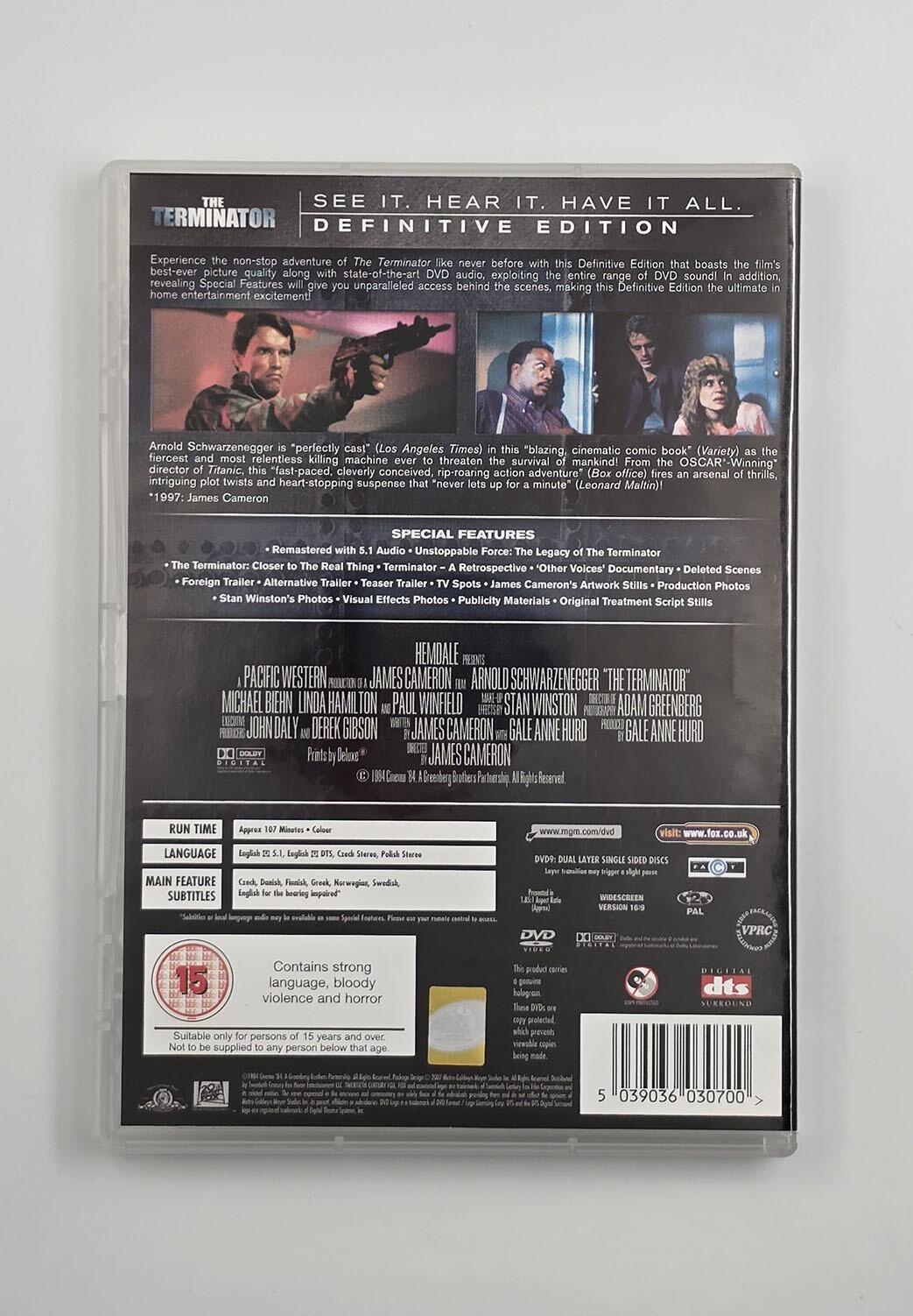 The Terminator - DVD - Region 2 - [Pre-owned] - MGM - Item Image 2