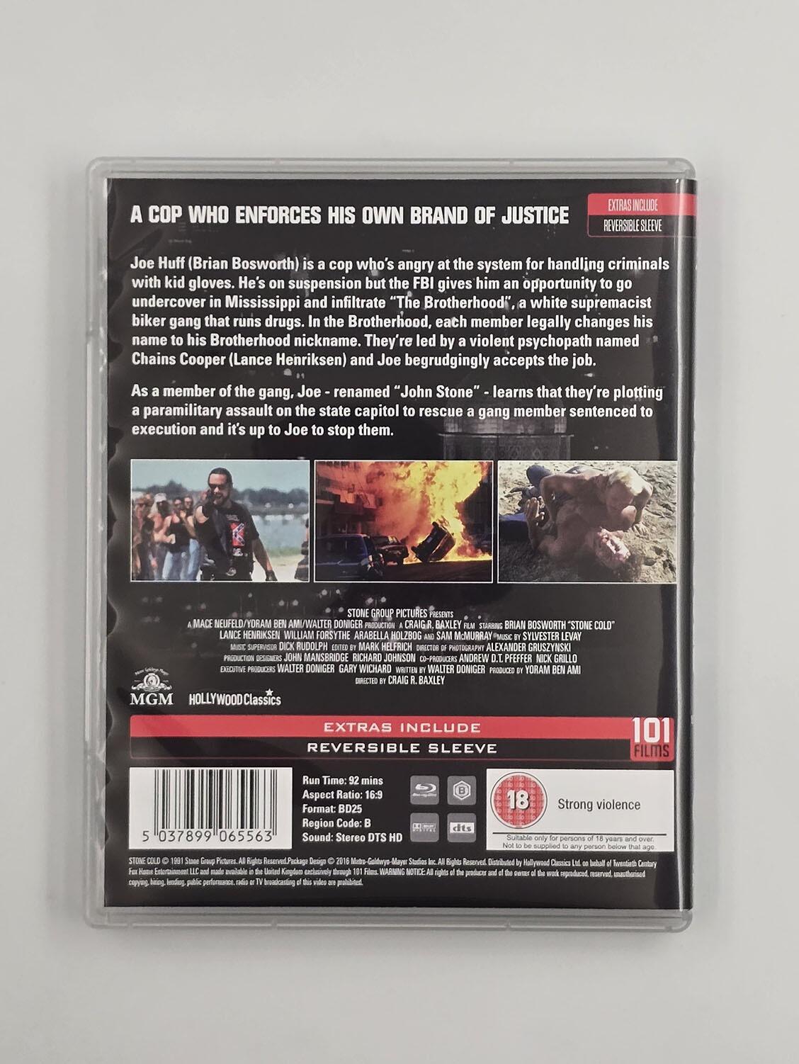 Stone Cold - Blu-Ray - Region B - [Pre-owned] - 101 Films - Item Image 2