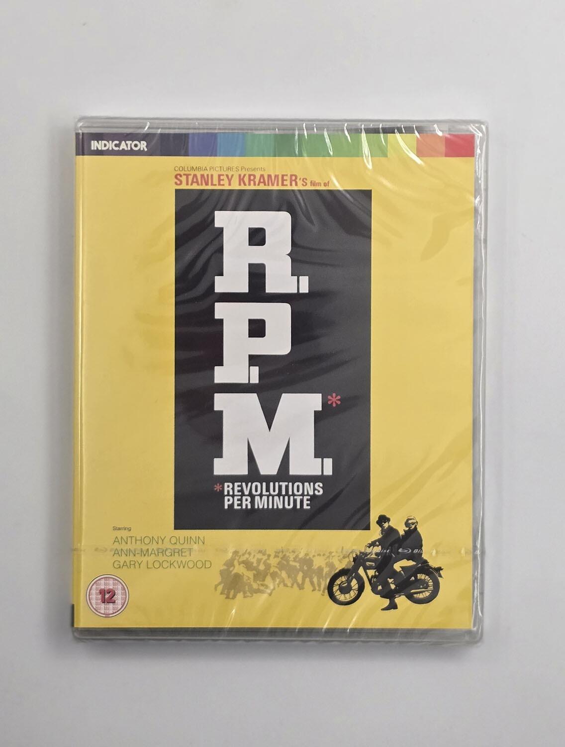 R.P.M. Revolutions Per Minute - Limited Edition - Blu-Ray - Region Free - [New] - Powerhouse Films - Item Image 1