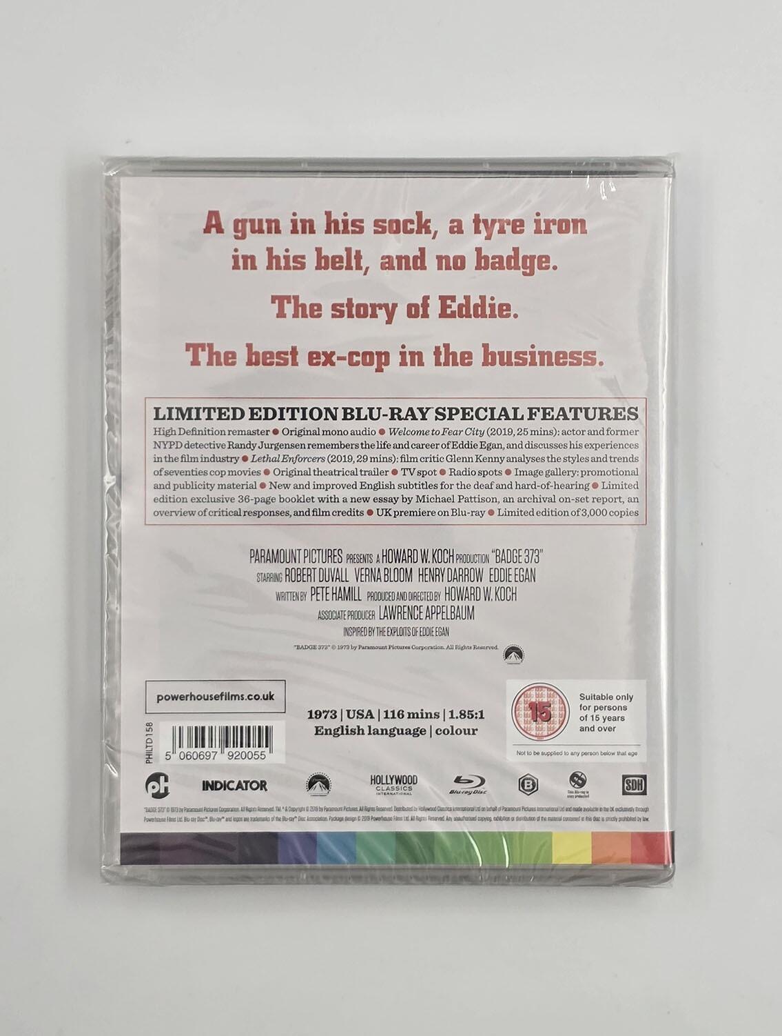 Badge 373 - Limited Edition - Blu-Ray - Region B - [New] - Powerhouse Films - Item Image 2