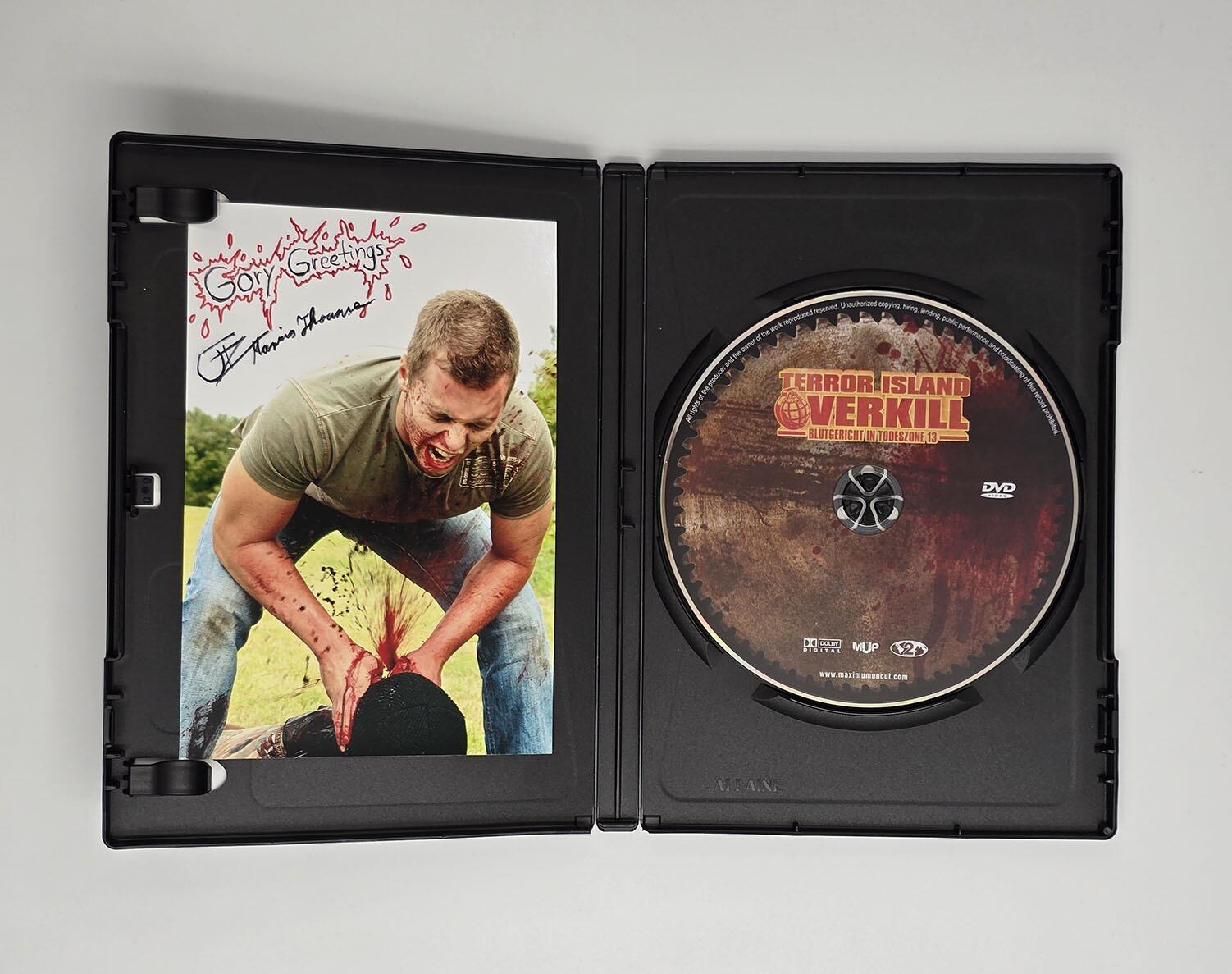 Terror  Overkill DVD 限定版 ドイツ盤 Terror Island Overkill: Blutgericht in Todeszone 13 - Signed