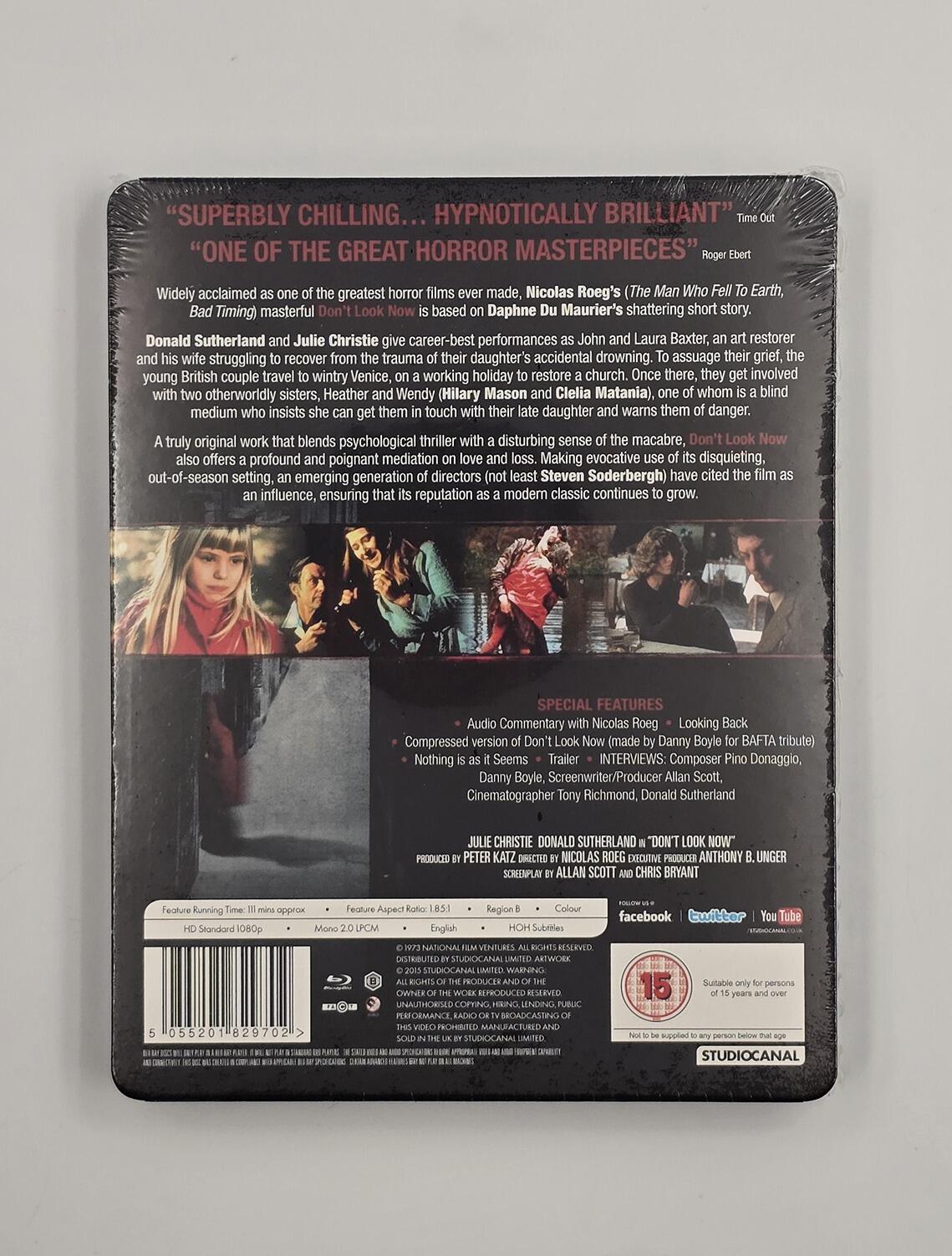Don't Look Now - Limited Edition - Steelbook - Blu-Ray - Region B - [New] - Optimum - Item Image 2