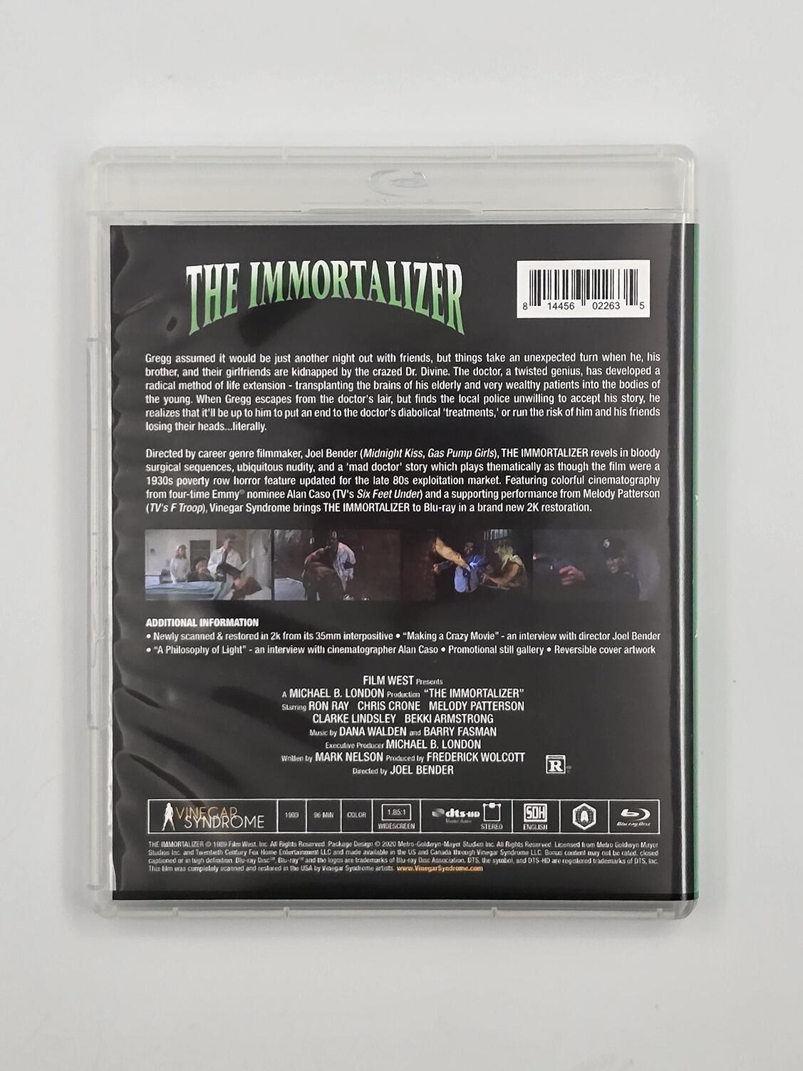 The Immortalizer - Slipcover - Blu-Ray - Region A - [Pre-owned] - Vinegar Syndrome - Item Image 4