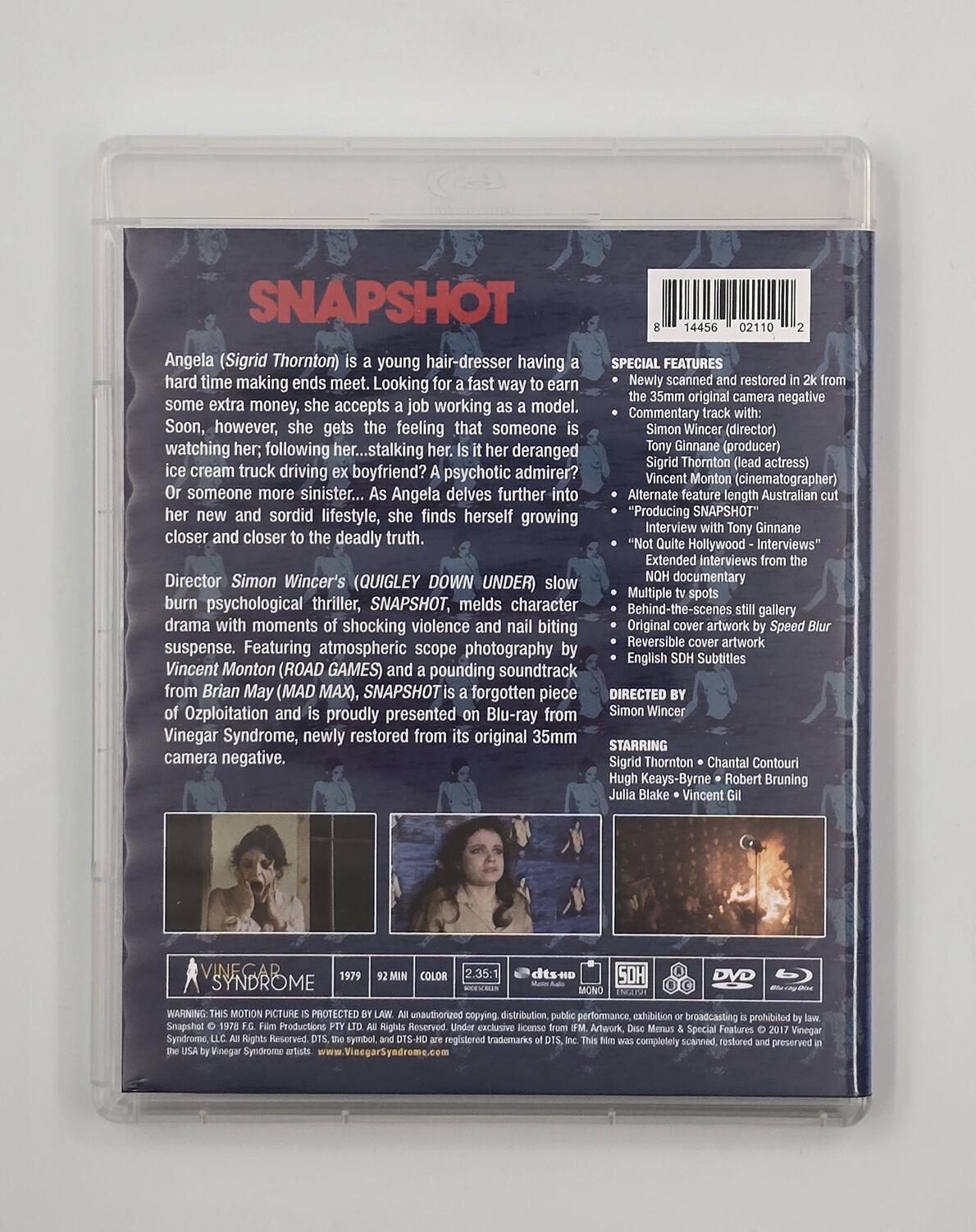 Snapshot (AKA The Day After Halloween) - Slipcover - Blu-Ray + DVD - Region Free - [Pre-owned] - Vinegar Syndrome - Item Image 4