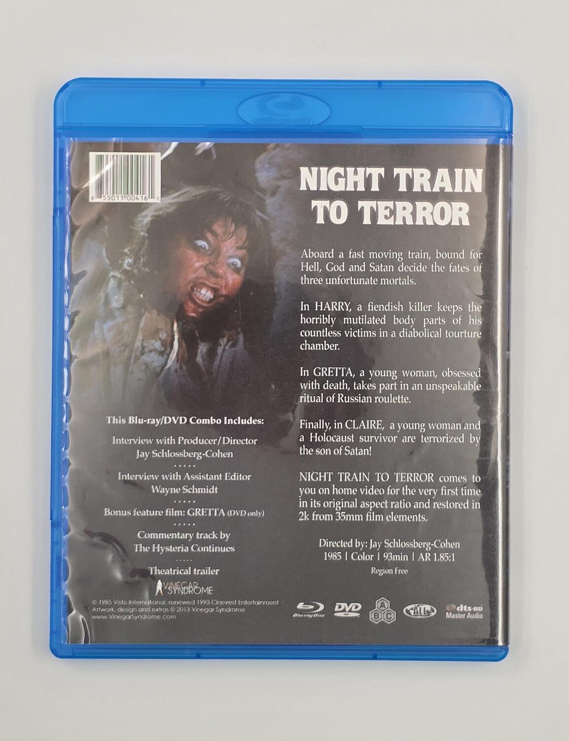 Night Train To Terror - Blu-Ray + DVD - Region Free - [Pre-owned] - Vinegar Syndrome - Item Image 2