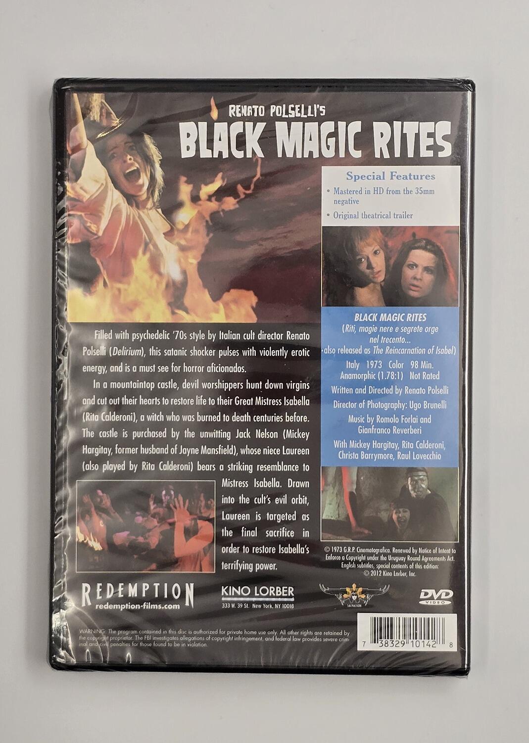 Black Magic Rites (AKA The Reincarnation of Isabel) - DVD - Region 1 - [New] - Kino Lorber - Item Image 2