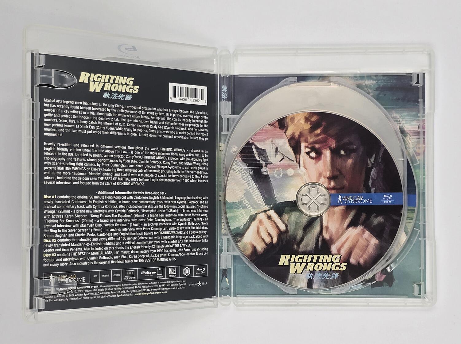 Righting Wrongs - Blu-Ray - Region A - [Pre-owned] - Vinegar Syndrome - Item Image 3