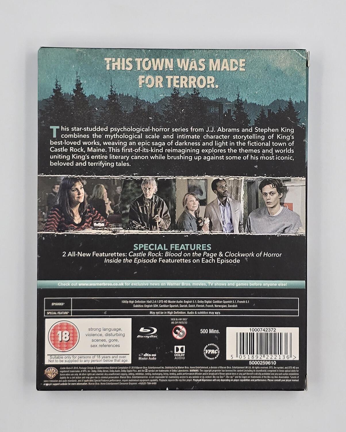Castle Rock: The Complete First Season - Slipcover - Blu-Ray - Region Free - [Pre-owned] - Warner - Item Image 2