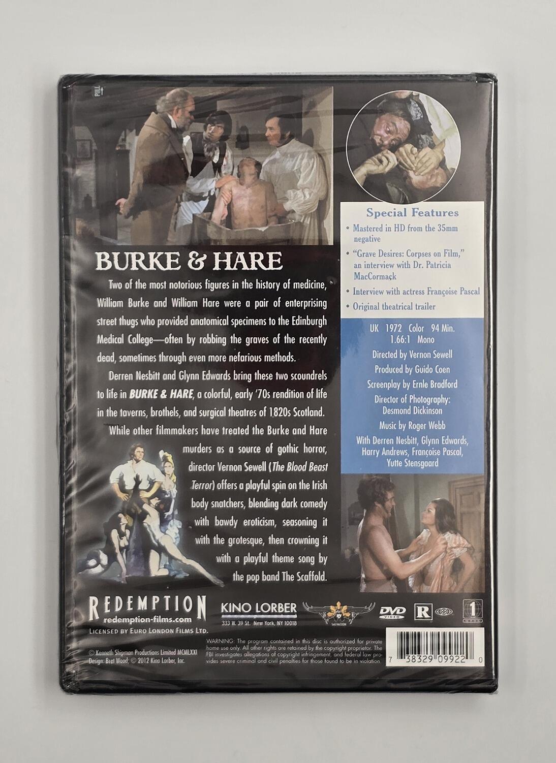 Burke & Hare - DVD - Region 1 - [New] - Kino Lorber - Item Image 2