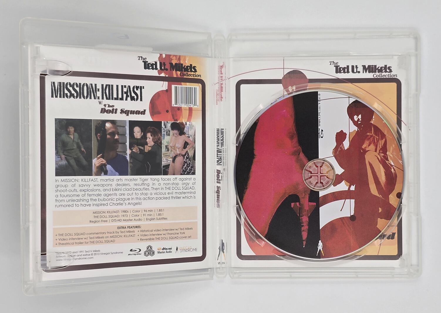 The Doll Squad / Mission: Killfast - Slipcover - Blu-Ray - Region Free - [Pre-owned] - Vinegar Syndrome - Item Image 5