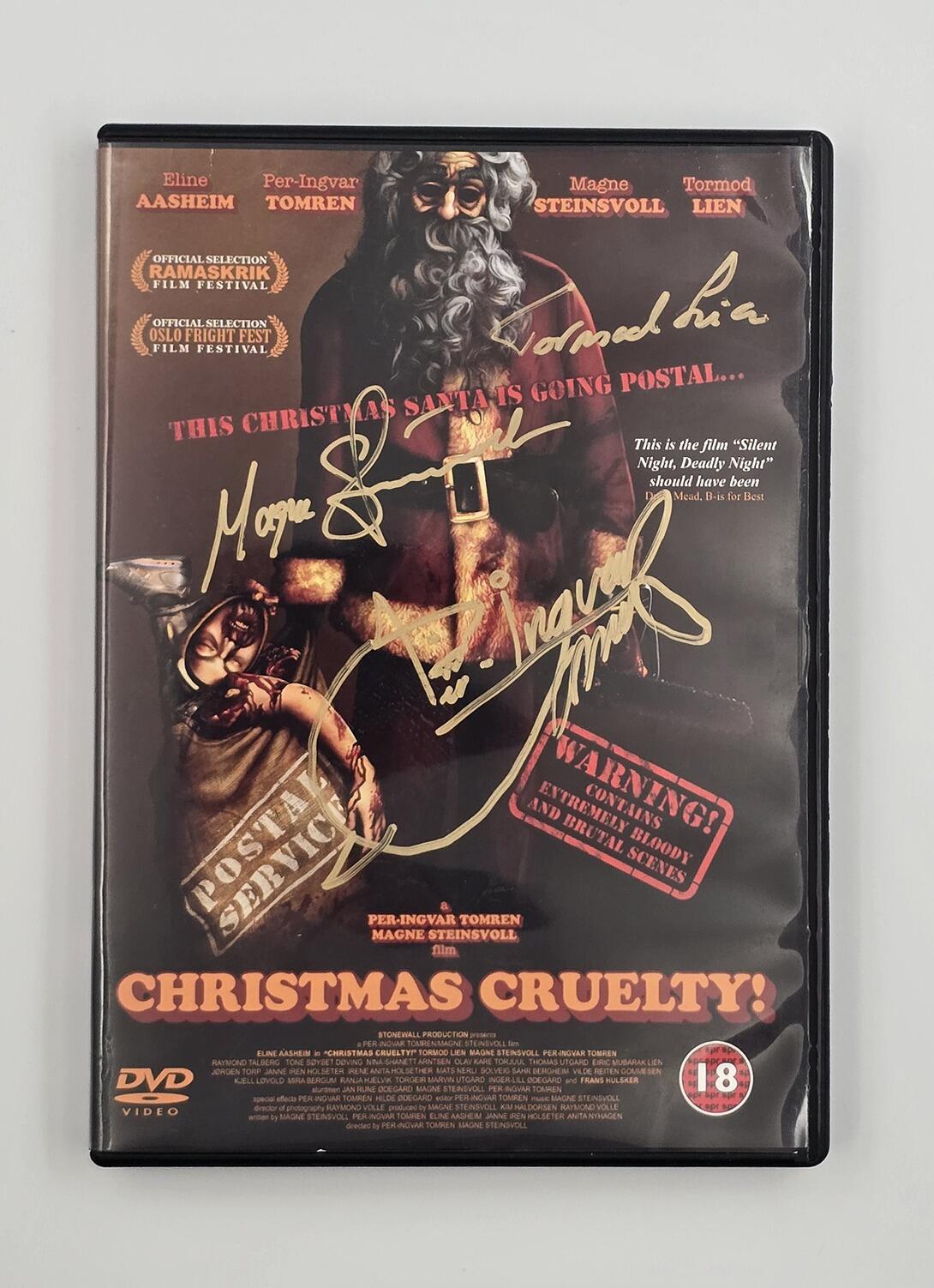 Christmas Cruelty - Signed by Cast - DVD - Region Free - [Pre-owned] -  - Item Image 1