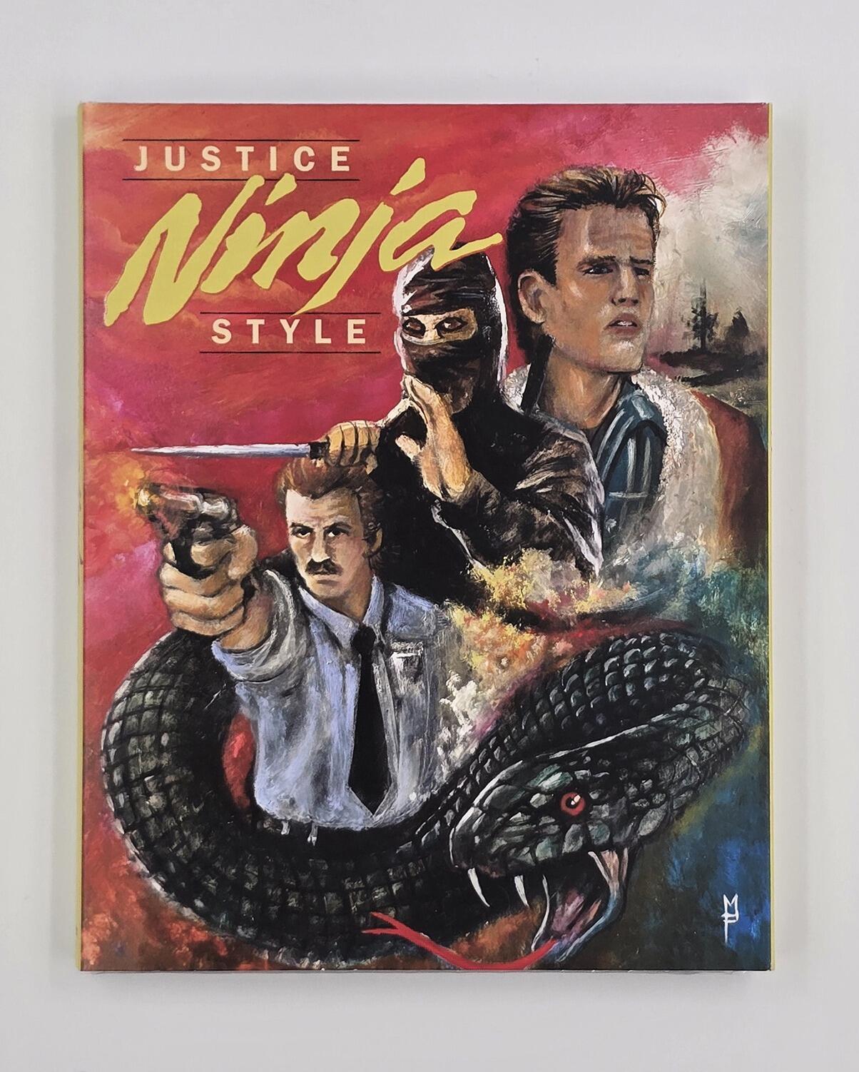 Justice Ninja Style - Slipcover - Blu-Ray  - Region Free - [New] - VHShitfest - Item Image 1