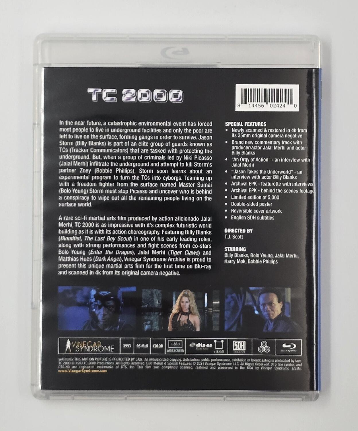 TC 2000 - Limited Edition - Slipcover - Blu-Ray - Region B - [Pre-owned] - Vinegar Syndrome - Item Image 4
