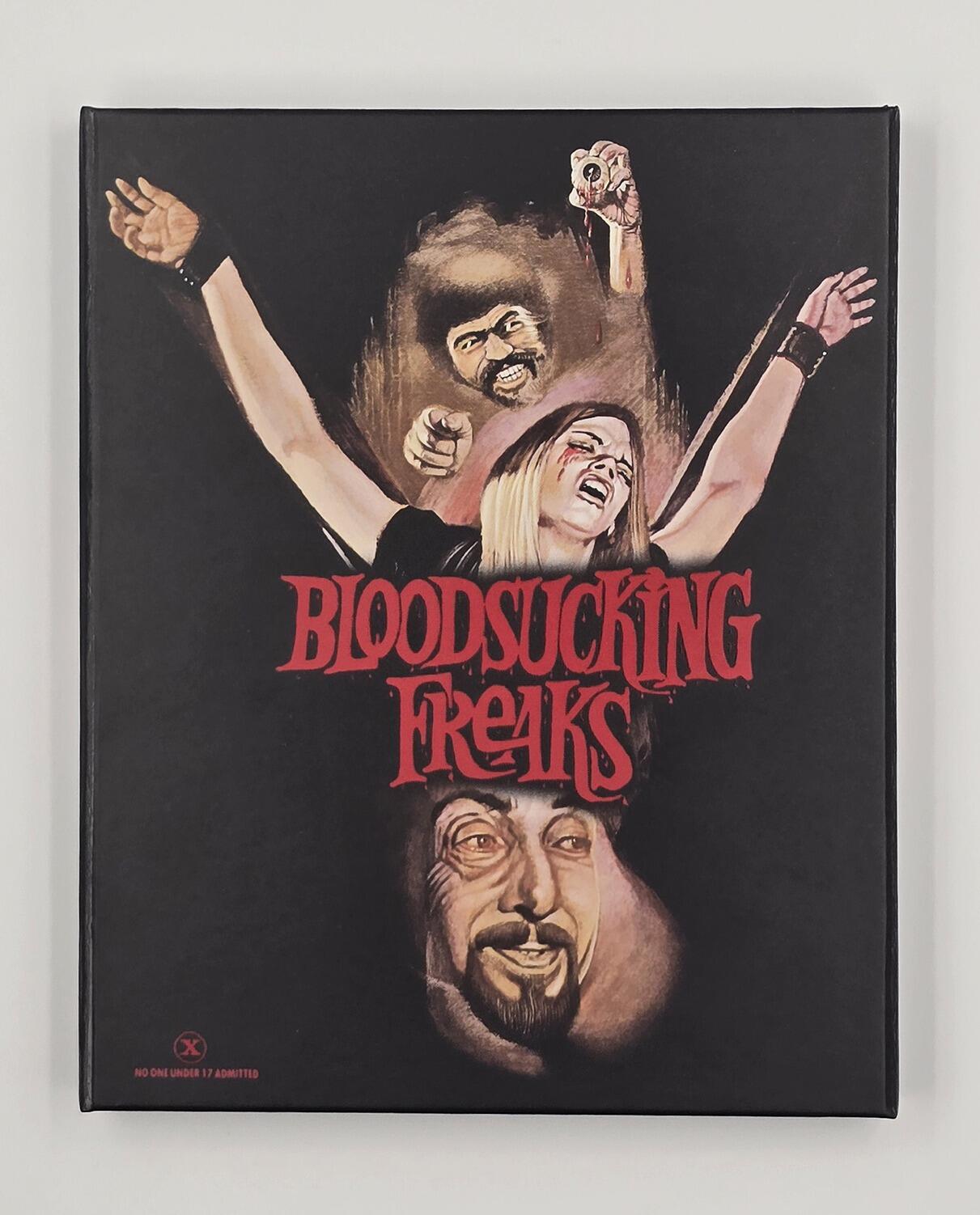 Blood Sucking Freaks - Limited Edition - Reversible Slipcover - 4K UHD + Blu-Ray - Region Free - [Pre-owned] - Vinegar Syndrome - Joel M. Reed - Front Slipcover