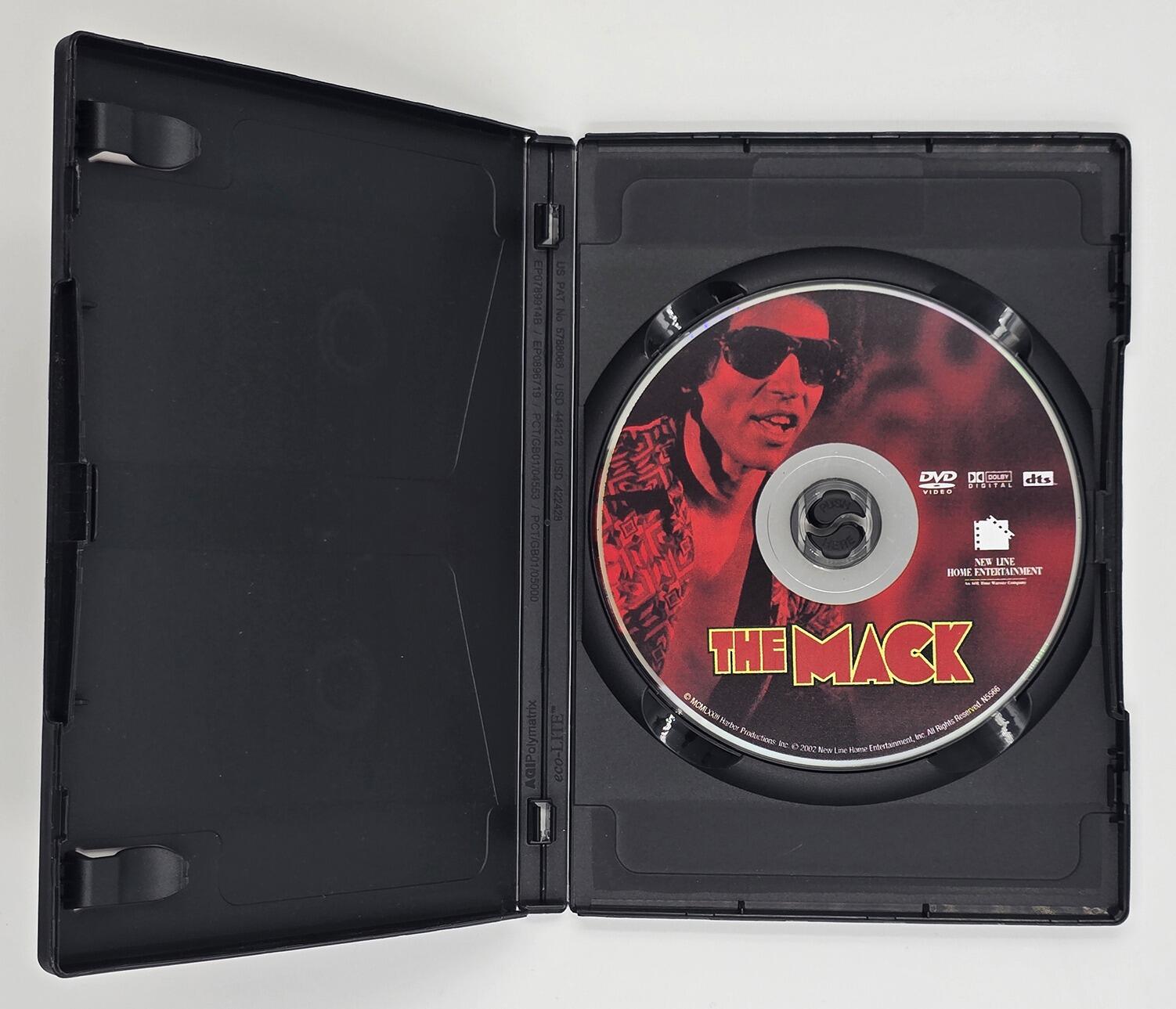 The Mack - DVD - Region 1 - [Pre-owned] - New Line Entertainment - Michael Campus - Max Julien - Don Gordon - Richard Pryor - Carol Speed - Case Inside