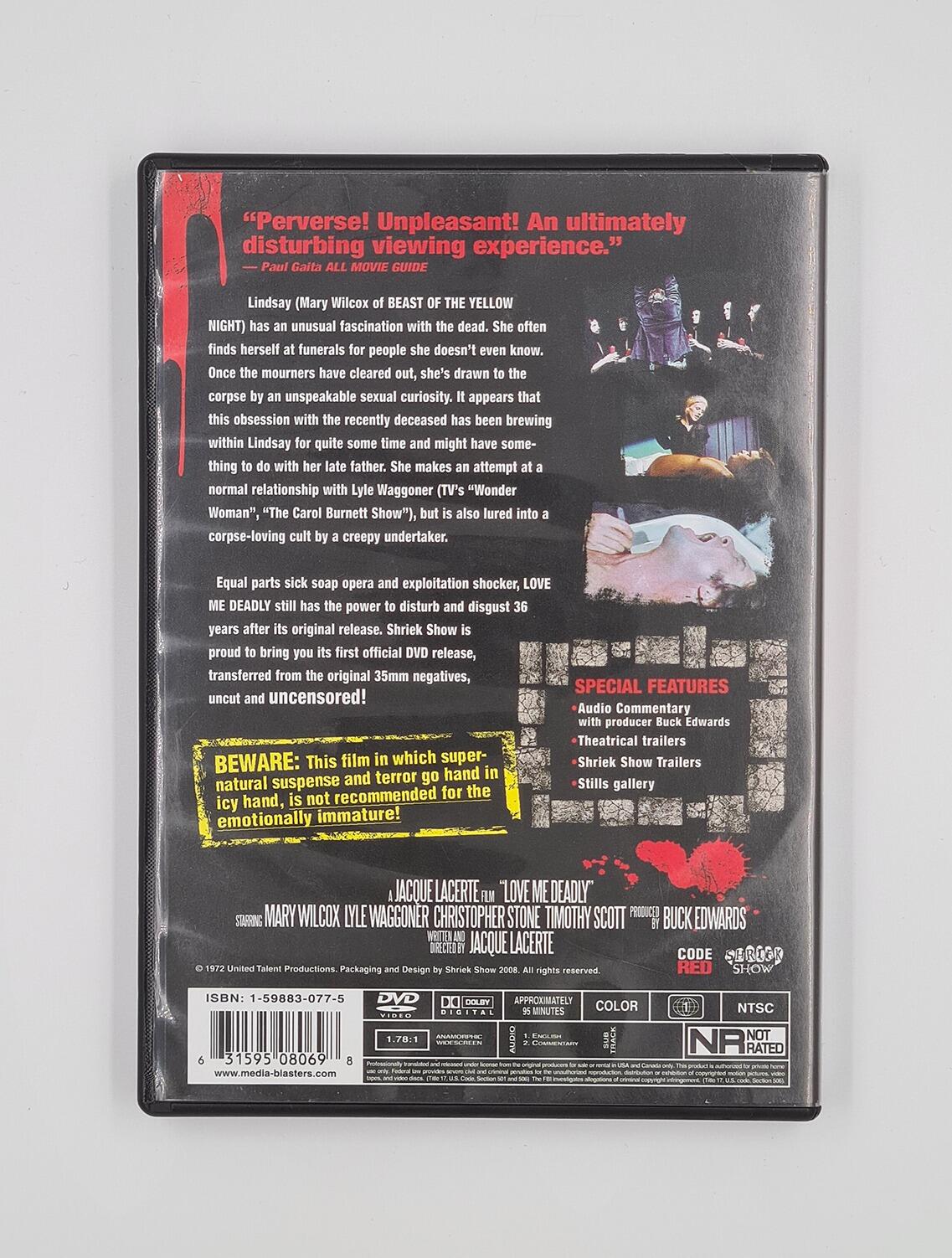 Love Me Deadly - DVD - Region 1 - [Pre-owned] - Code Red - Item Image 2