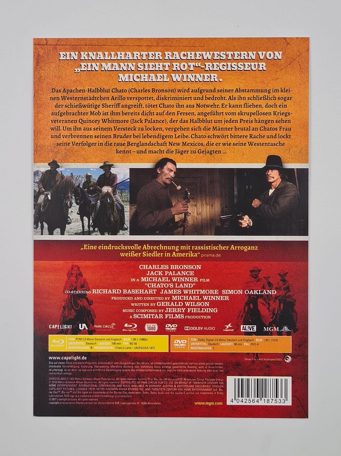 "Chatos Land" - Mediabook - Blu-Ray + DVD - Region B/2 - [Pre-owned] - Capelight - Item Image 5