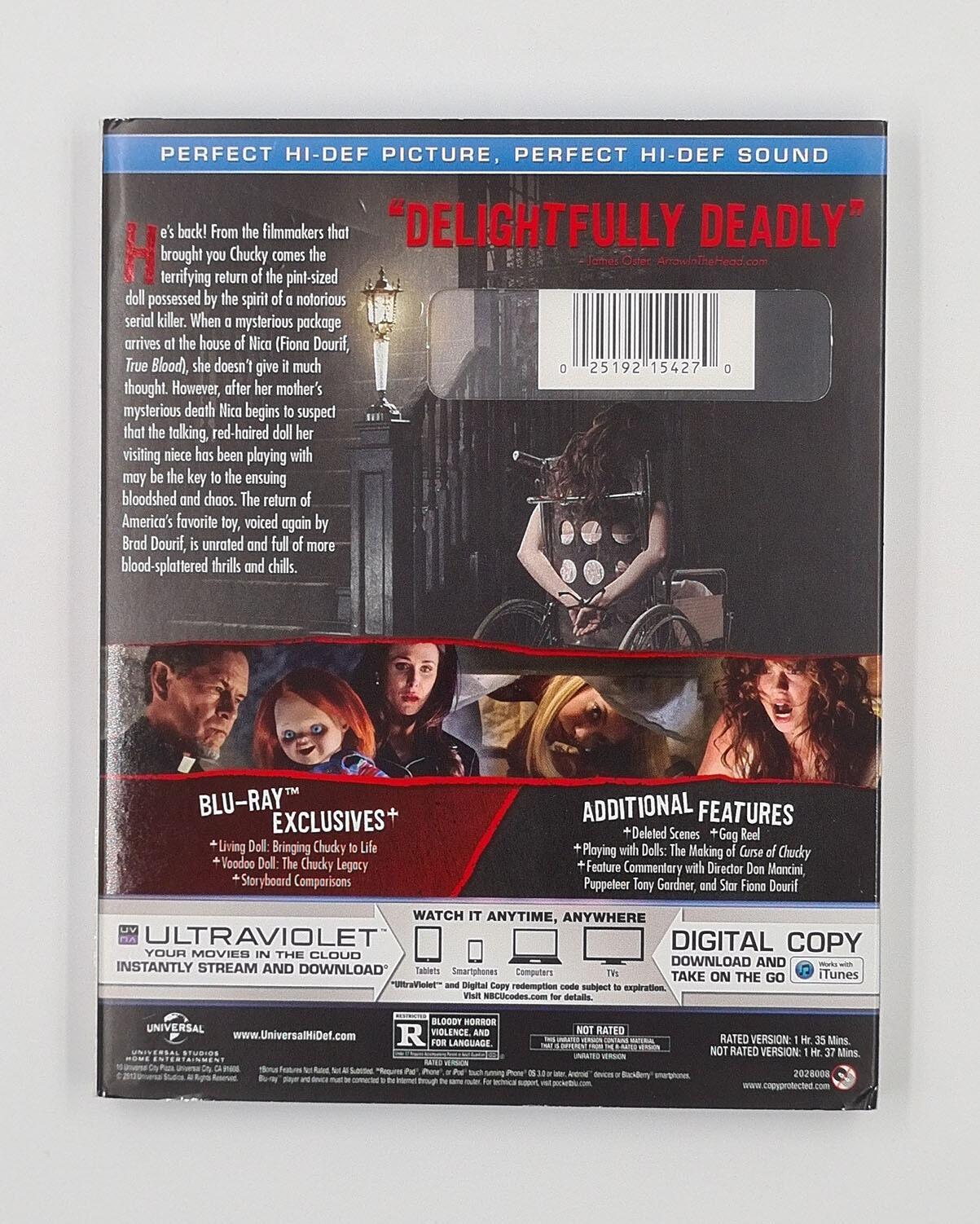 Curse of Chucky (Unrated + R-Rated) - Slipcover - Blu-Ray (Region Free) + DVD - (Region 1) - [Pre-owned] - Universal - Item Image 2