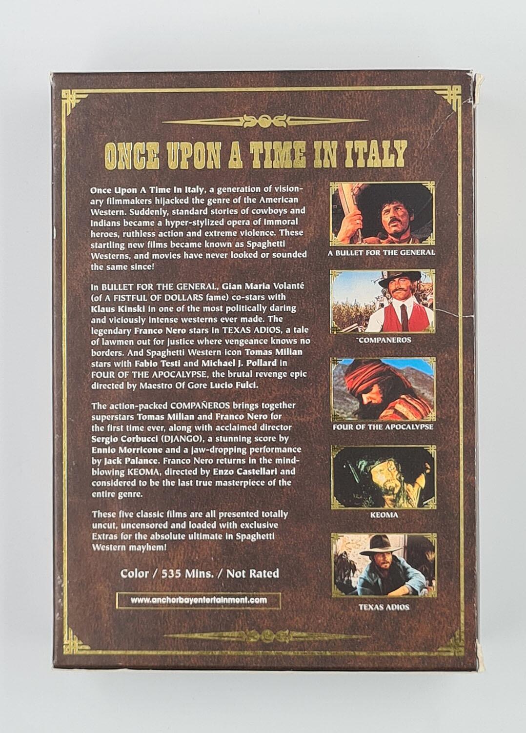 Once Upon A Time In Italy - Box Set - DVD - Region 1 - [Pre-owned] - Anchor Bay - Item Image 2