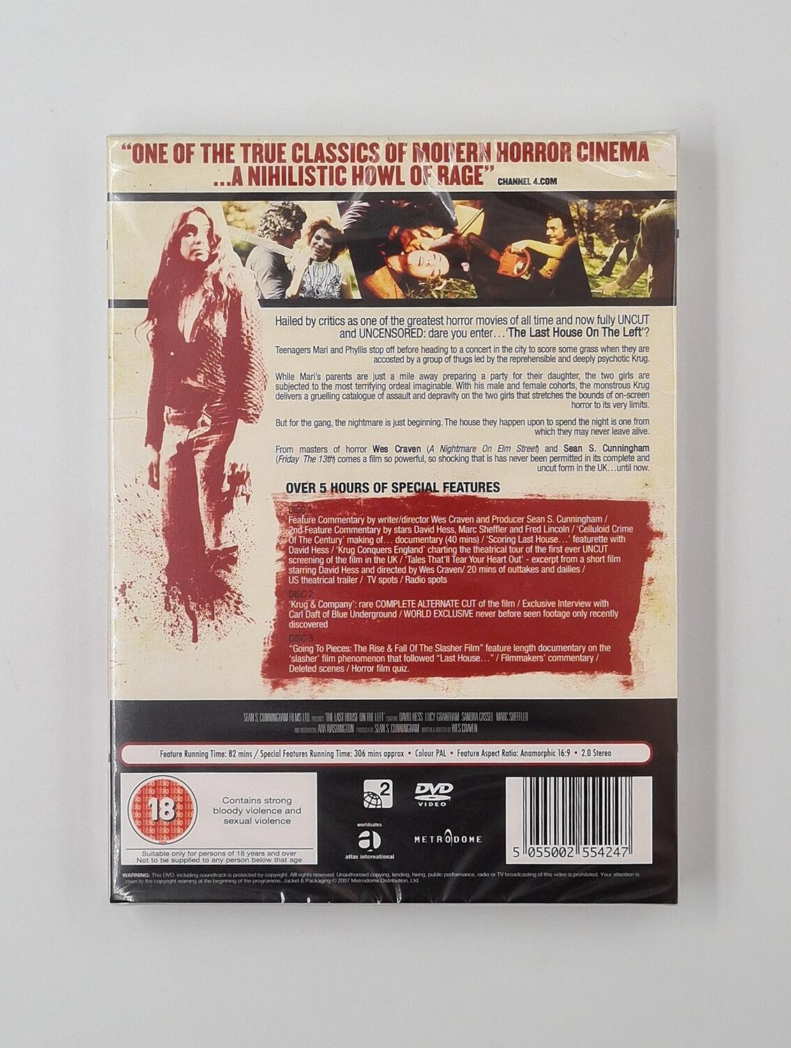 The Last House on the Left - 3 Disc Ultimate Edition - DVD - Region 2 - [New] -  - Item Image 2