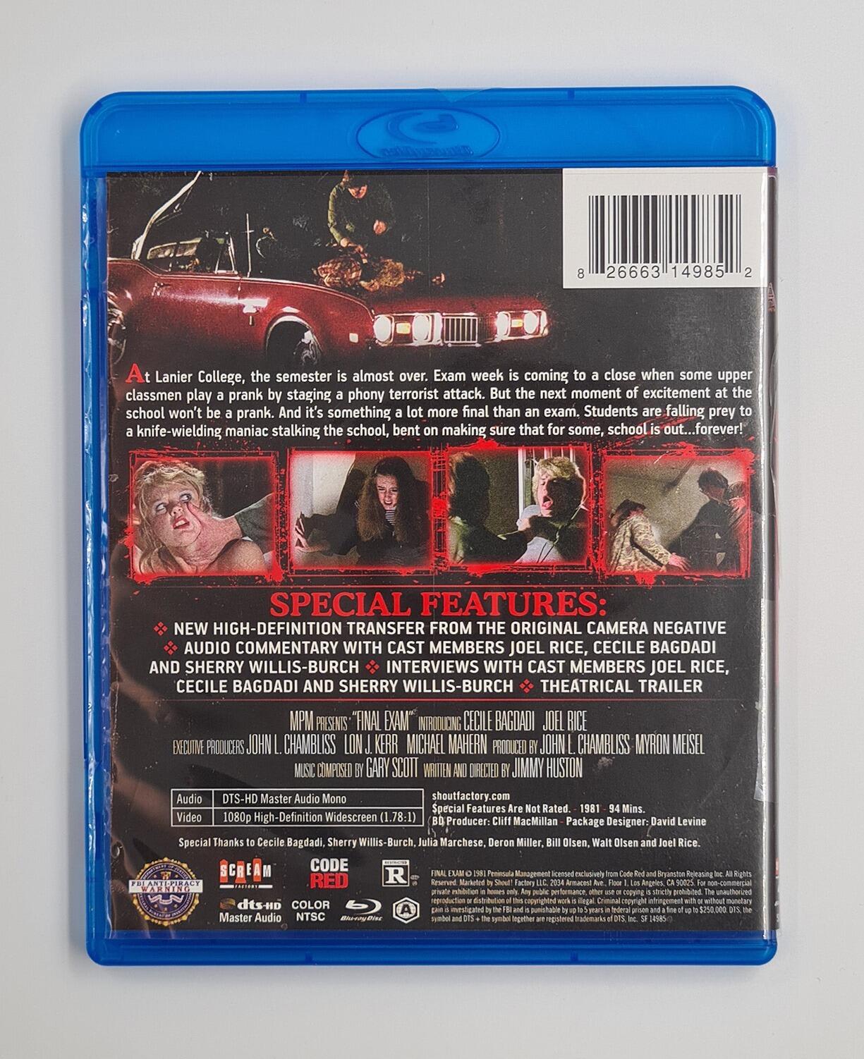 Final Exam - Blu-Ray - Region A - [Pre-owned] - Shout! Factory - Item Image 2