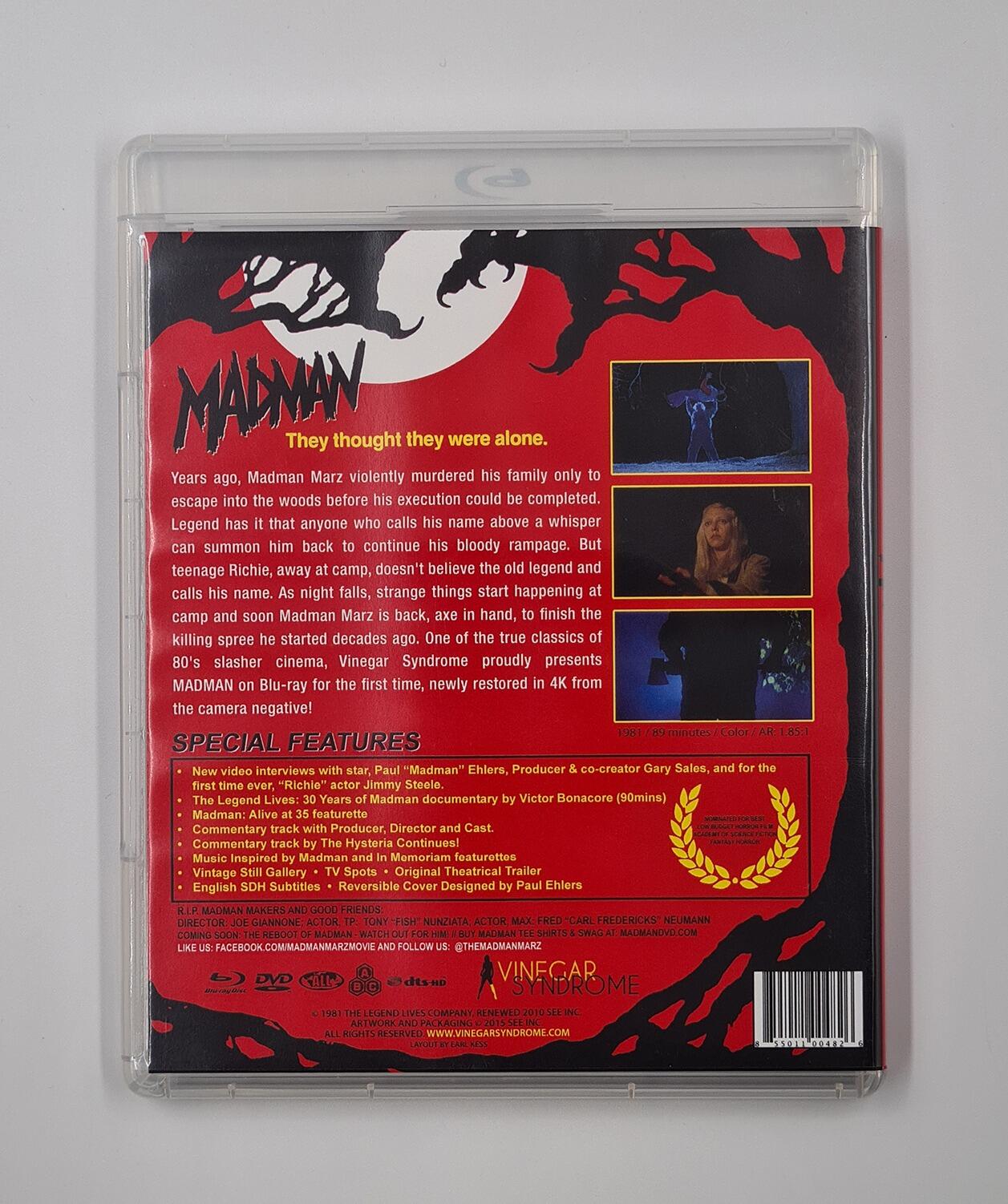 Madman - Blu-Ray + DVD - Region Free - [Pre-owned] - Vinegar Syndrome - Item Image 2