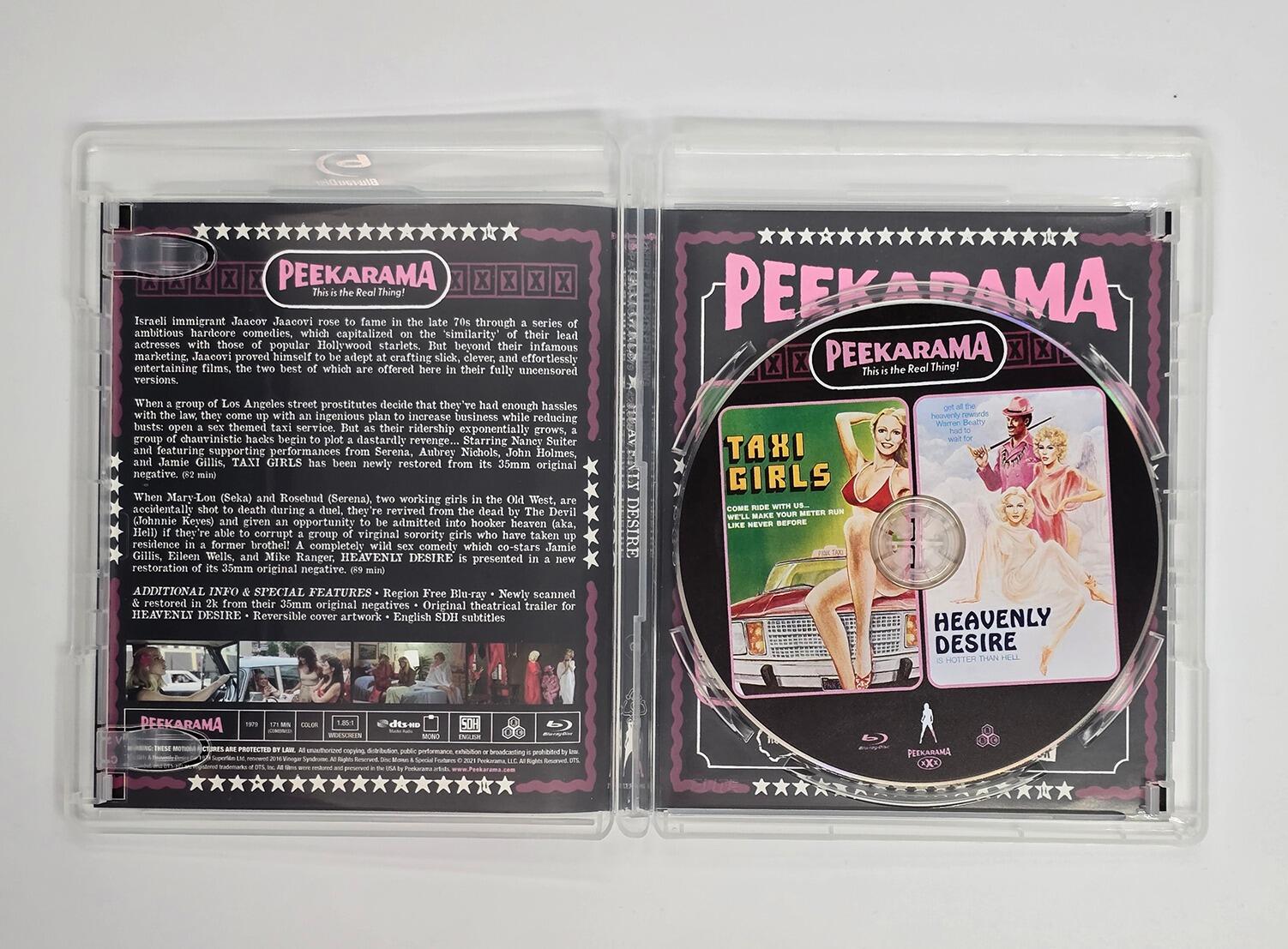 Taxi Girls / Heavenly Desire - Slipcover - Blu-Ray - Region Free - [Pre-owned] - Vinegar Syndrome - Item Image 5