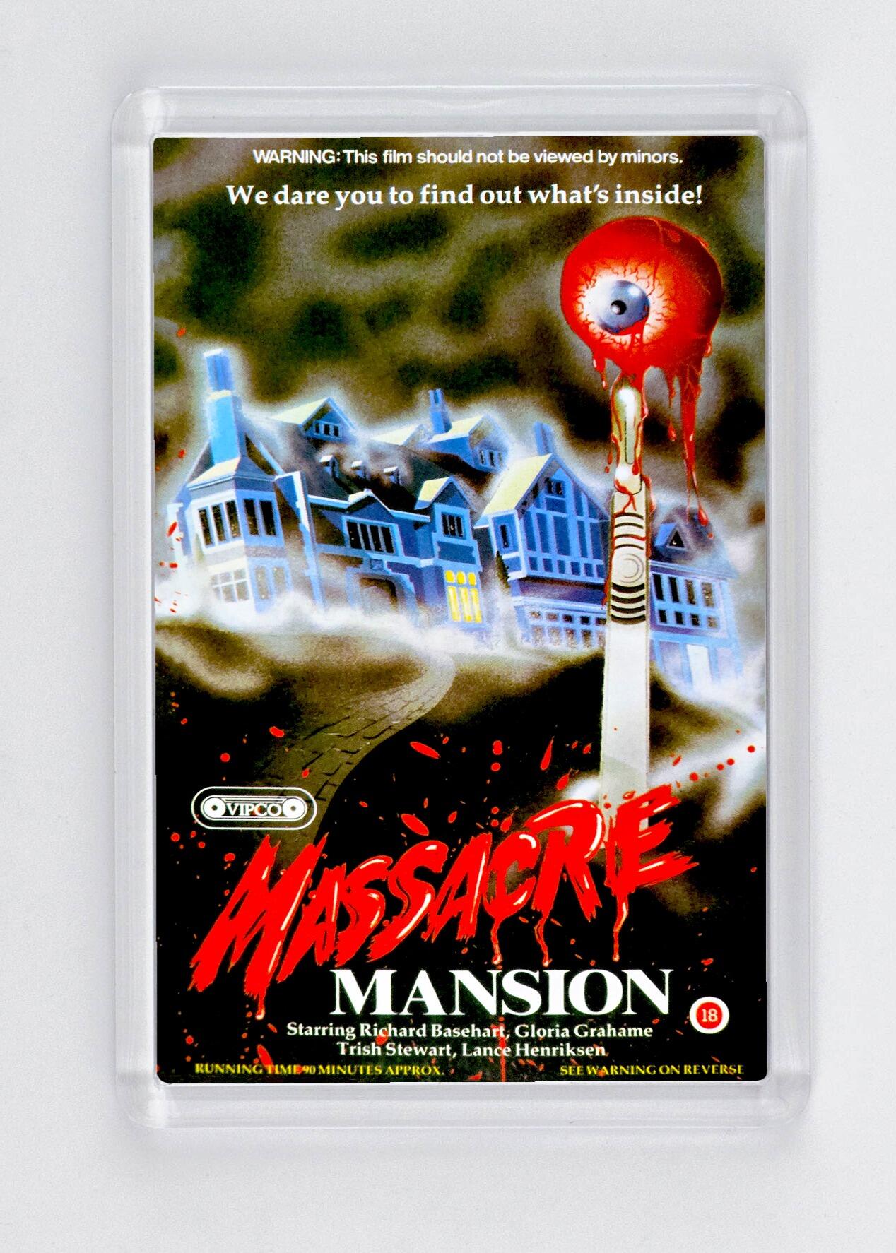 Massacre Mansion - Fridge Magnet - (70mm x 45mm) - [CM-FM-7045-123] -  - Item Image 1