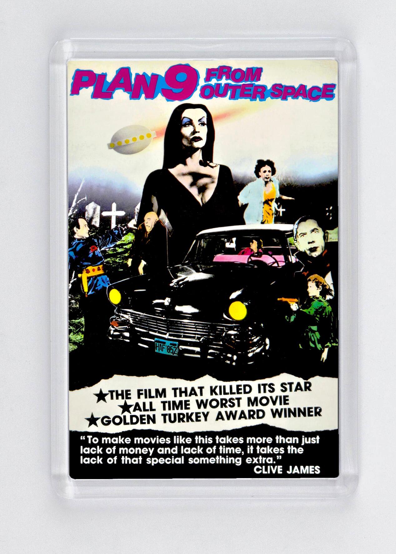 Plan 9 from Outer Space - Fridge Magnet - (70mm x 45mm) - [CM-FM-7045-140] -  - Item Image 1