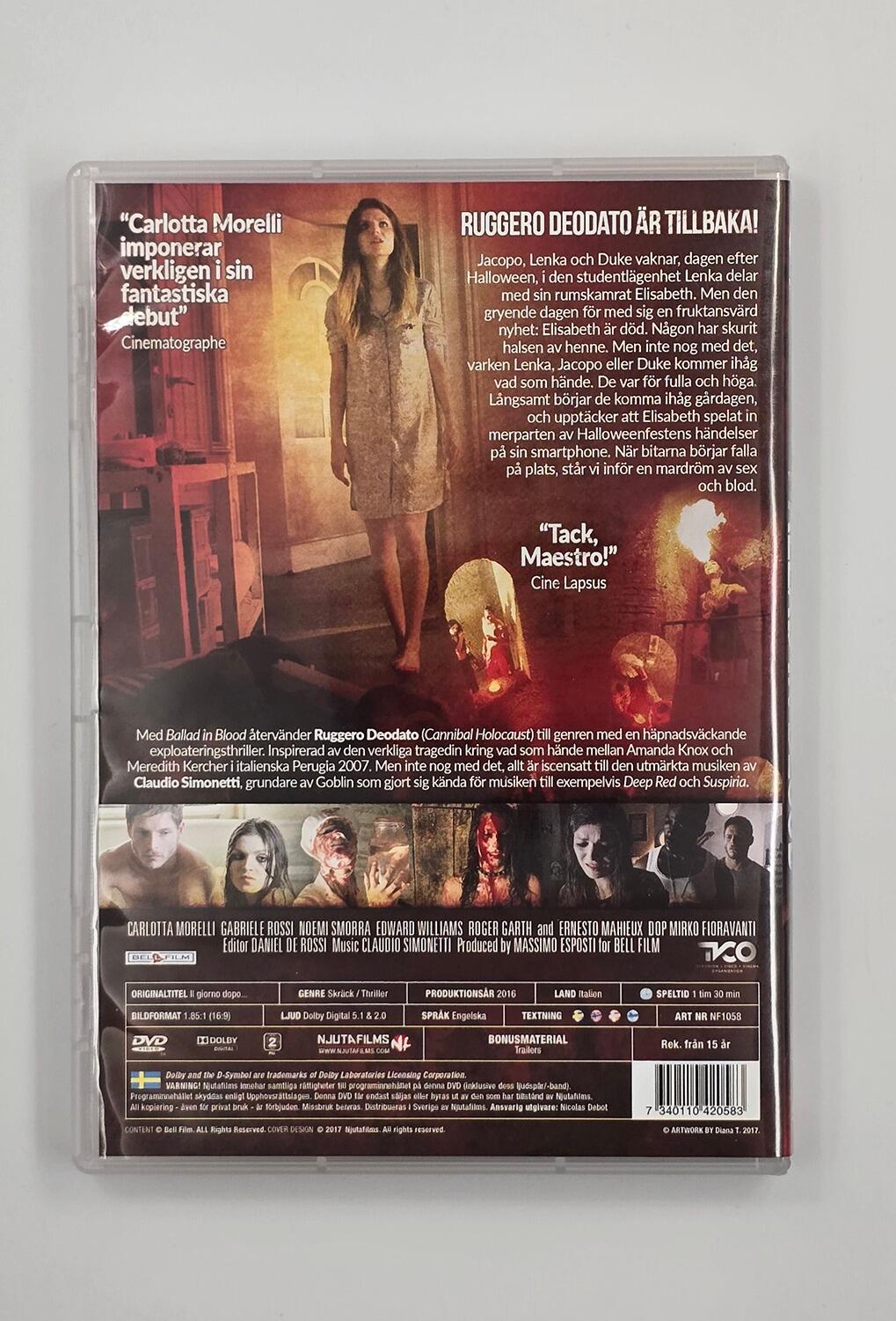 Ballad in Blood - DVD - Region 2 - [Pre-owned] - Njuta Films - Item Image 2