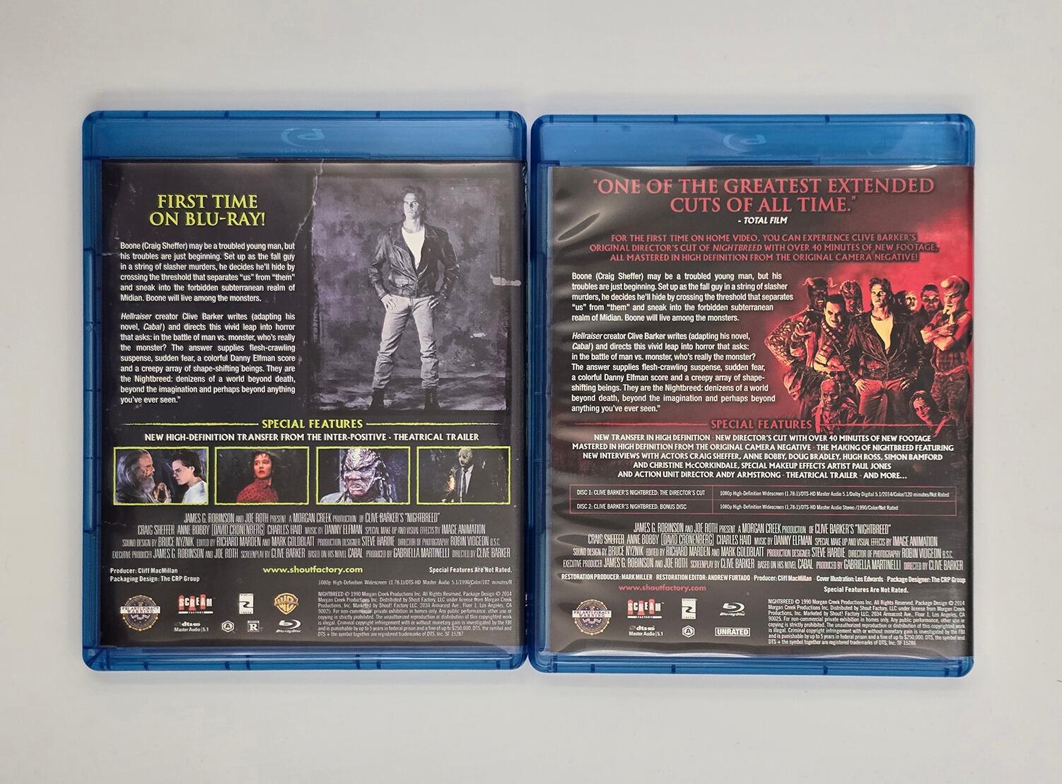 Nightbreed - Limited Edition Box Set - Blu-Ray - Region A - [Pre-Owned] - Shout! Factory - Item Image 4