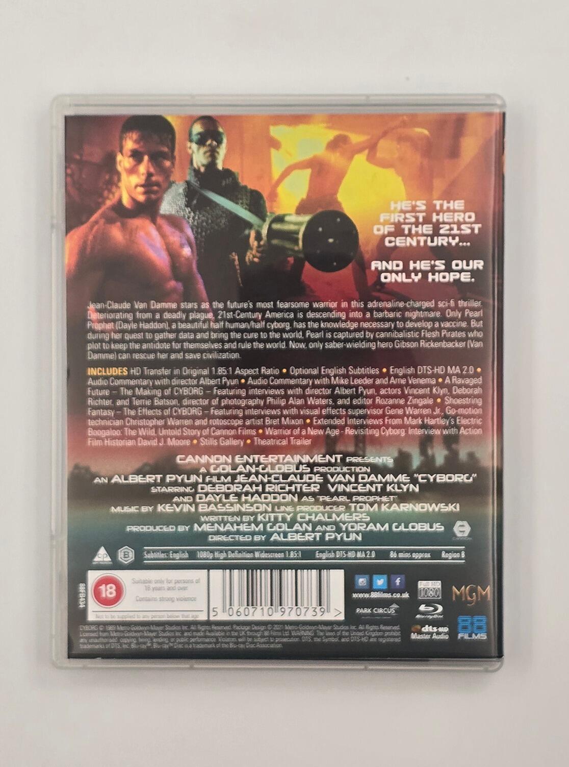 Cyborg - Limited Edition - Slipcover - Blu-Ray - Region B - [Pre-owned] - 88 Films - Item Image 4