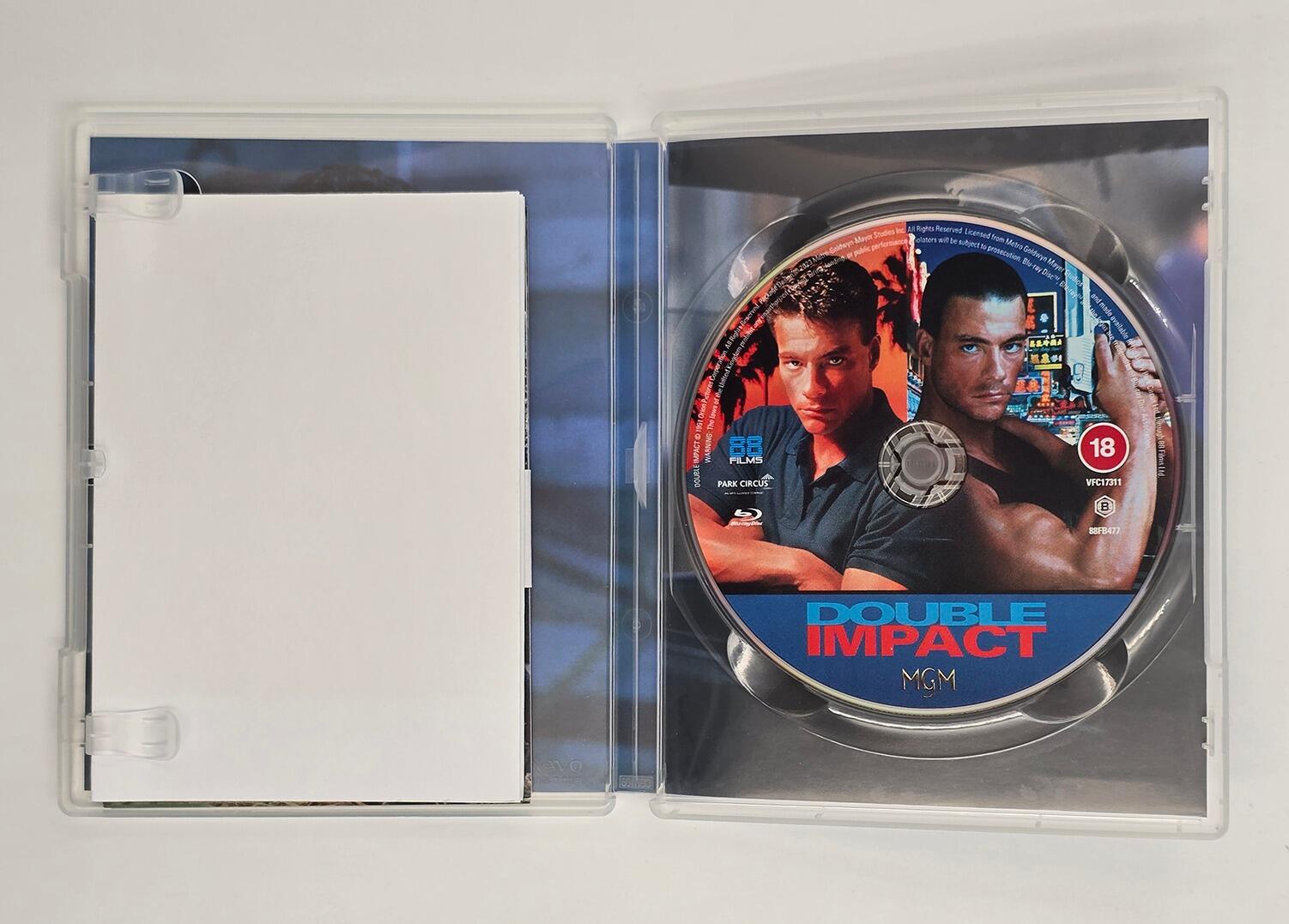Double Impact - Limited Edition - Slipcover - Blu-Ray - Region B - [Pre-owned] - 88 Films - Item Image 5