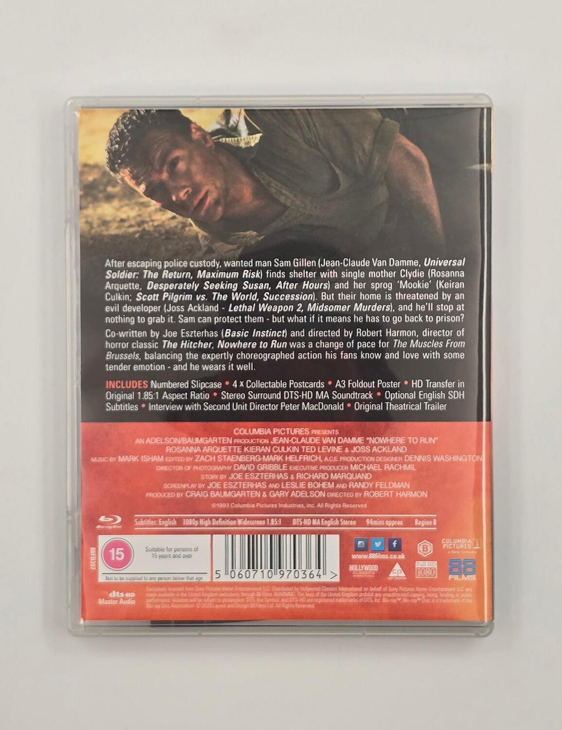 Nowhere to Run - Limited Edition - Slipcover - Blu-Ray - Region B - [Pre-owned] - 88 Films - Item Image 4