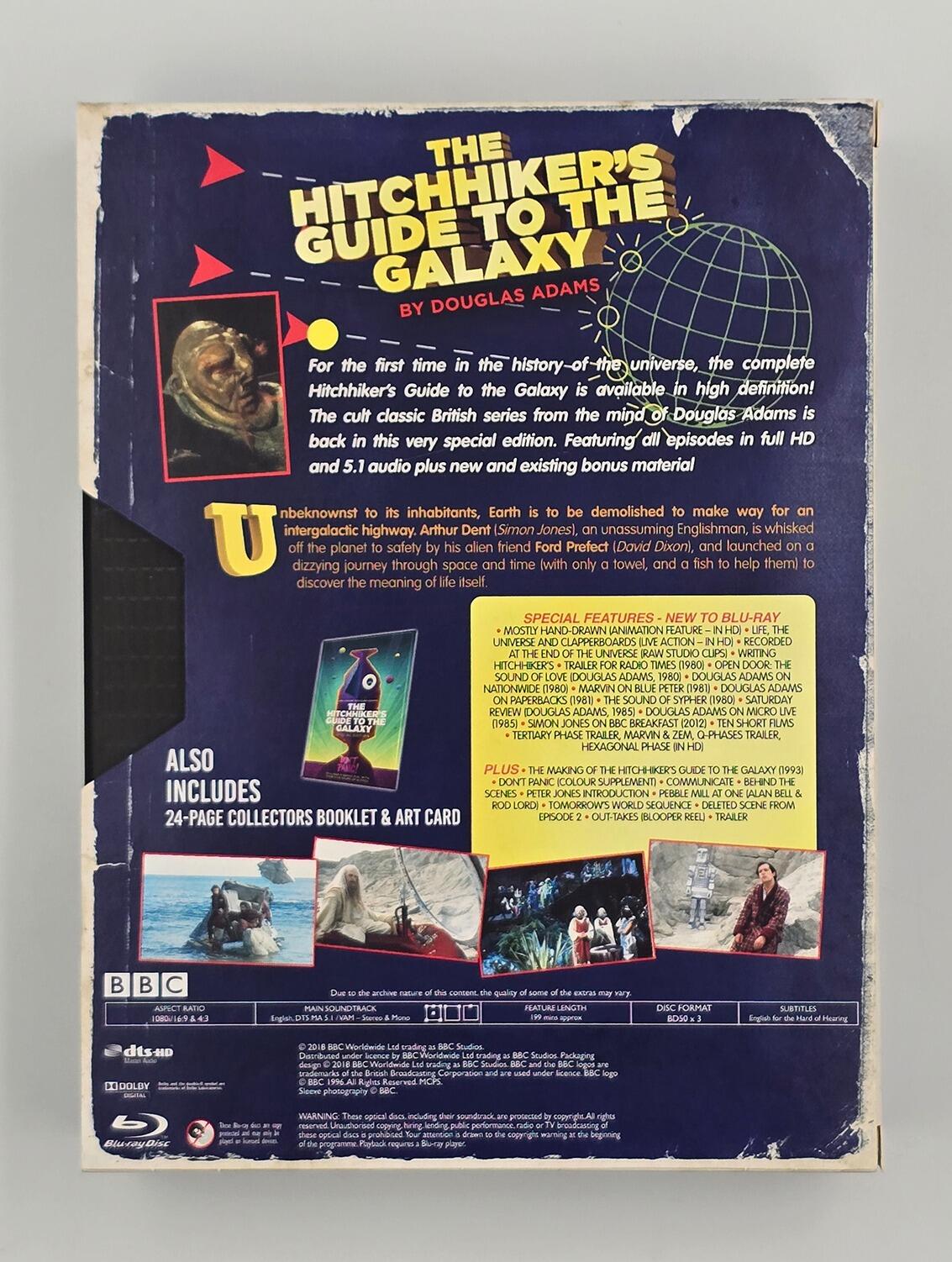 The Hitchhiker's Guide to the Galaxy - Box Set - Blu-Ray - Region Free - [Pre-owned] -  - Item Image 2