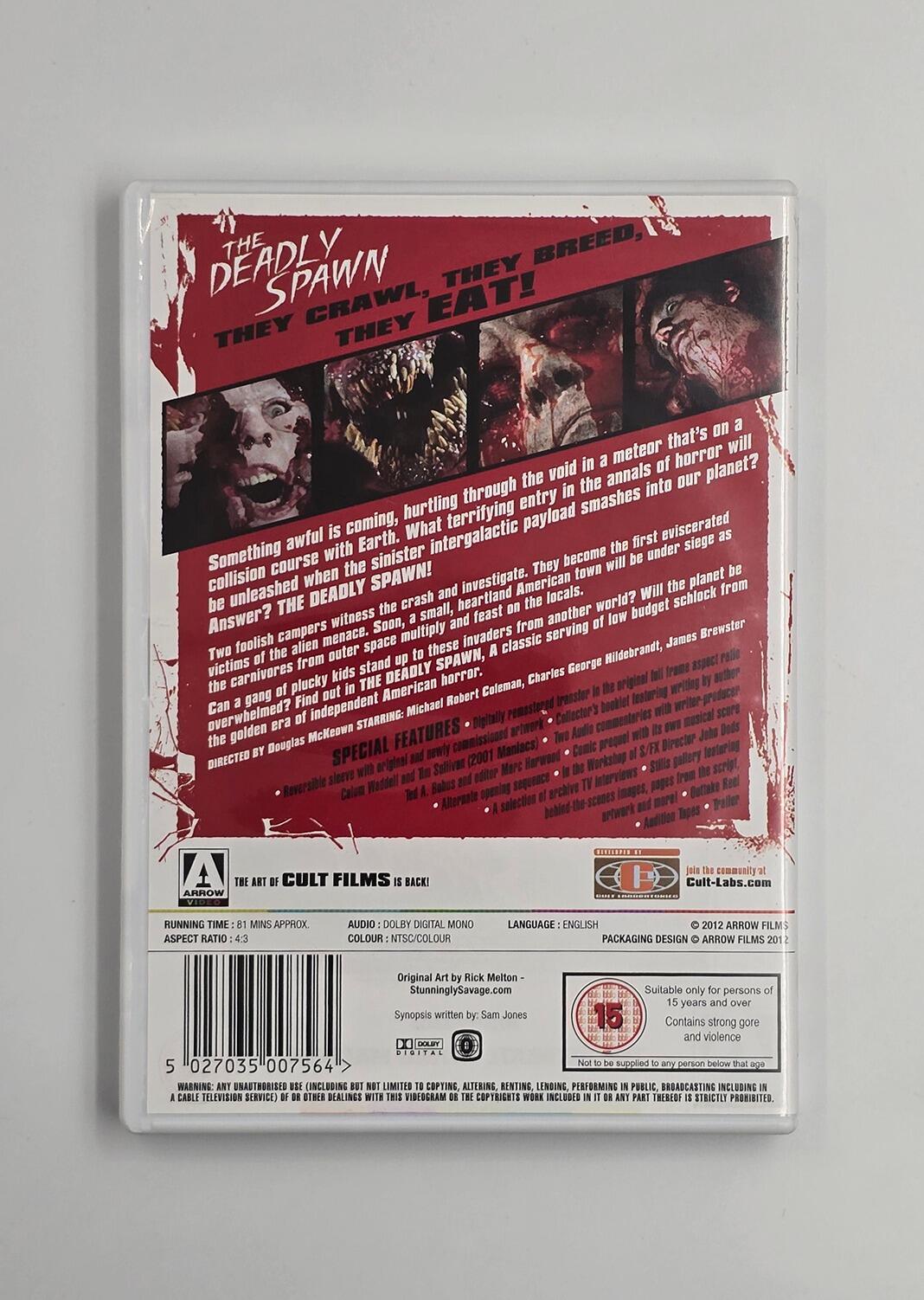 The Deadly Spawn - DVD - Region Free - [Pre-owned]