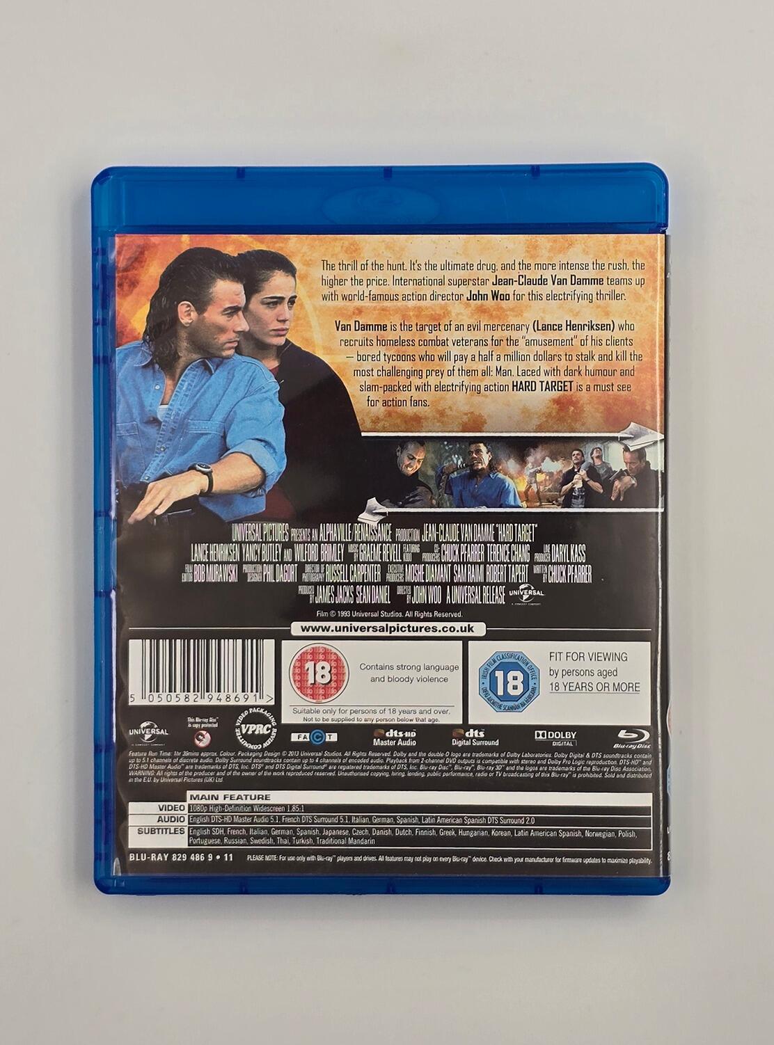 Hard Target - Blu-Ray - Region Free - [Pre-owened] - Universal - Item Image 2