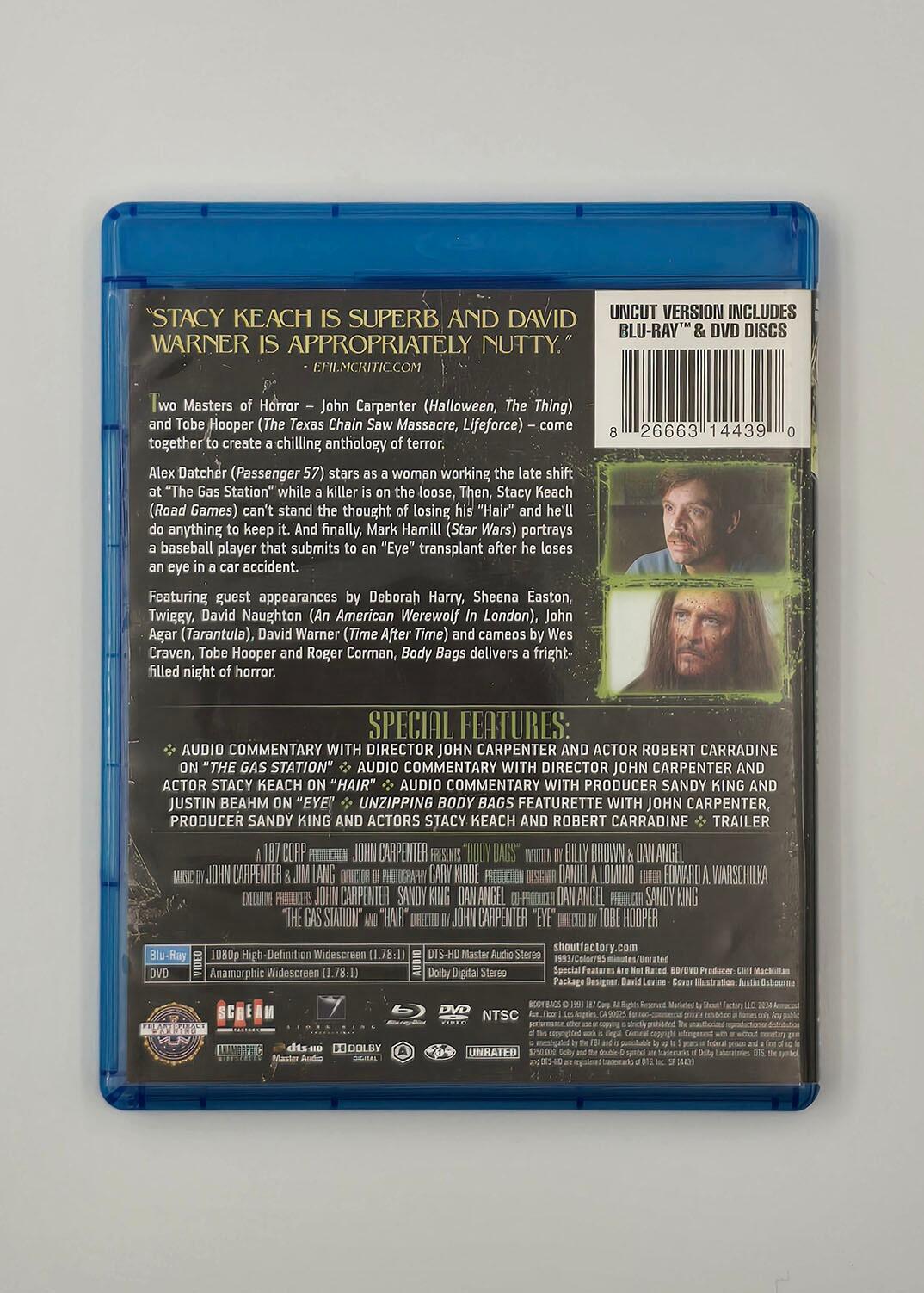 Body Bags - Blu-Ray (Region A) + DVD (Region 1) - [Pre-owned] - Shout! Factory - Item Image 2