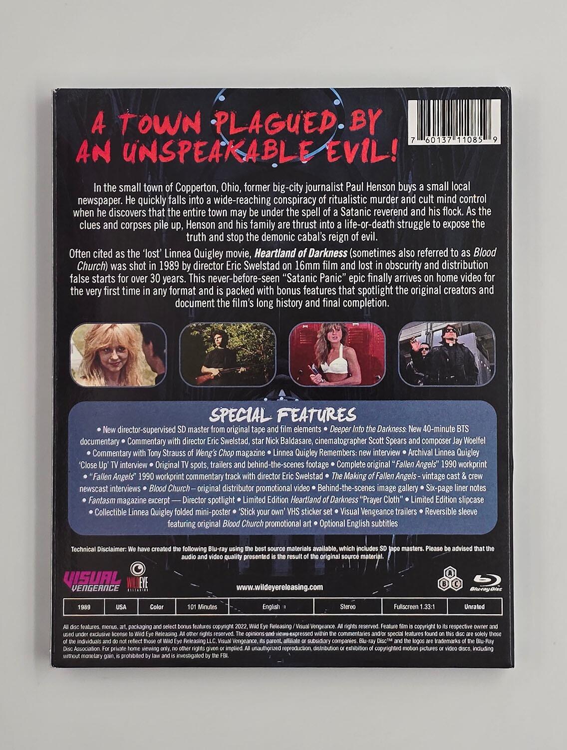 Heartland of Darkness - Slipcover - Blu-Ray - Region Free - [Pre-owned] - Visual Vengeance - Item Image 2