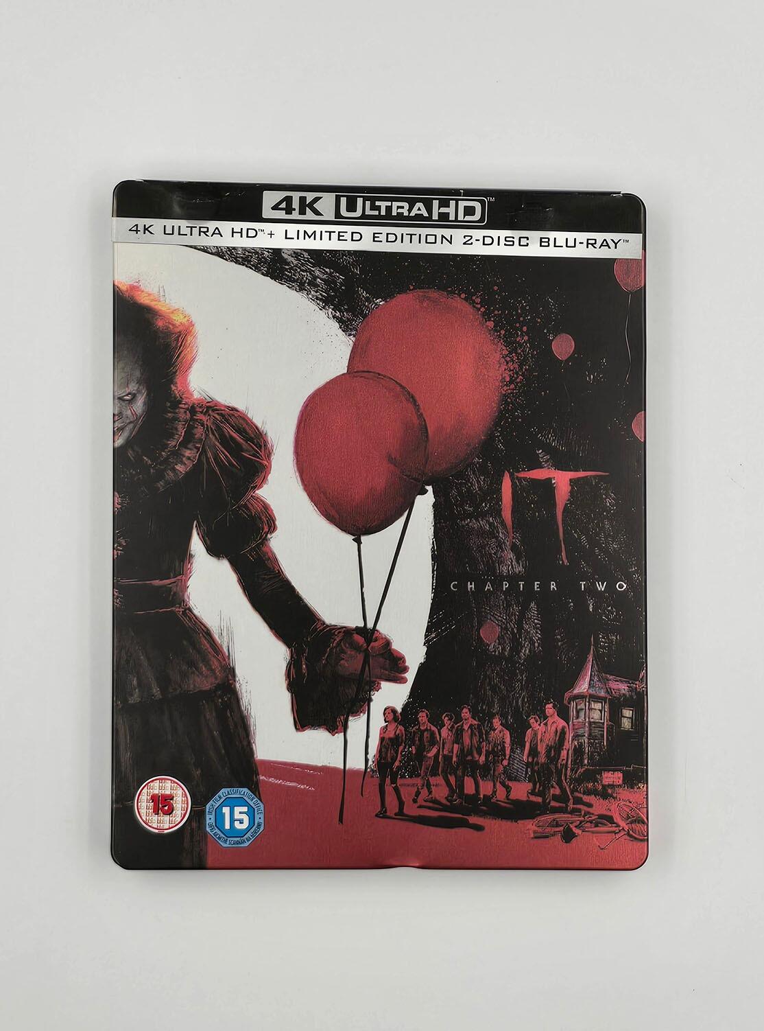 IT: Chapter 2 - Steelbook (Dented - See condition notes) - 4K UHD + Blu-Ray - Region Free - [Pre-owned] - Warner - Item Image 1