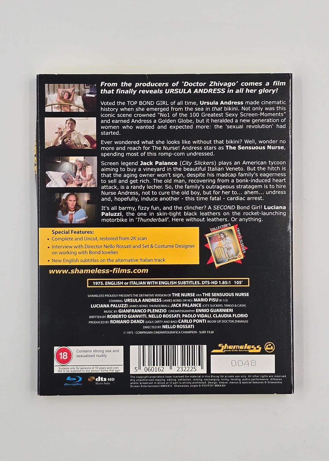 The Nurse - Limited Edition - Slipcover - Blu-Ray - Region B - [Pre-owned] - Shameless Screen Entertainment - Item Image 2