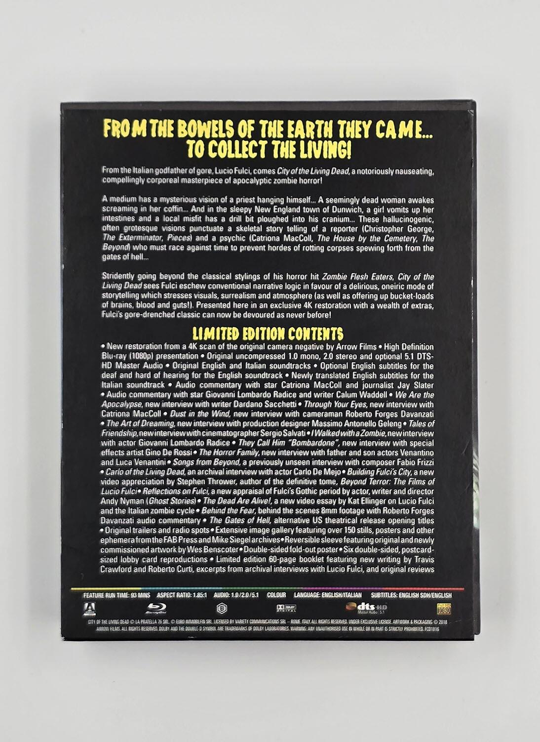 City of the Living Dead - Limited Edition - Blu-Ray - [Pre-owned] - Arrow Video - Item Image 2