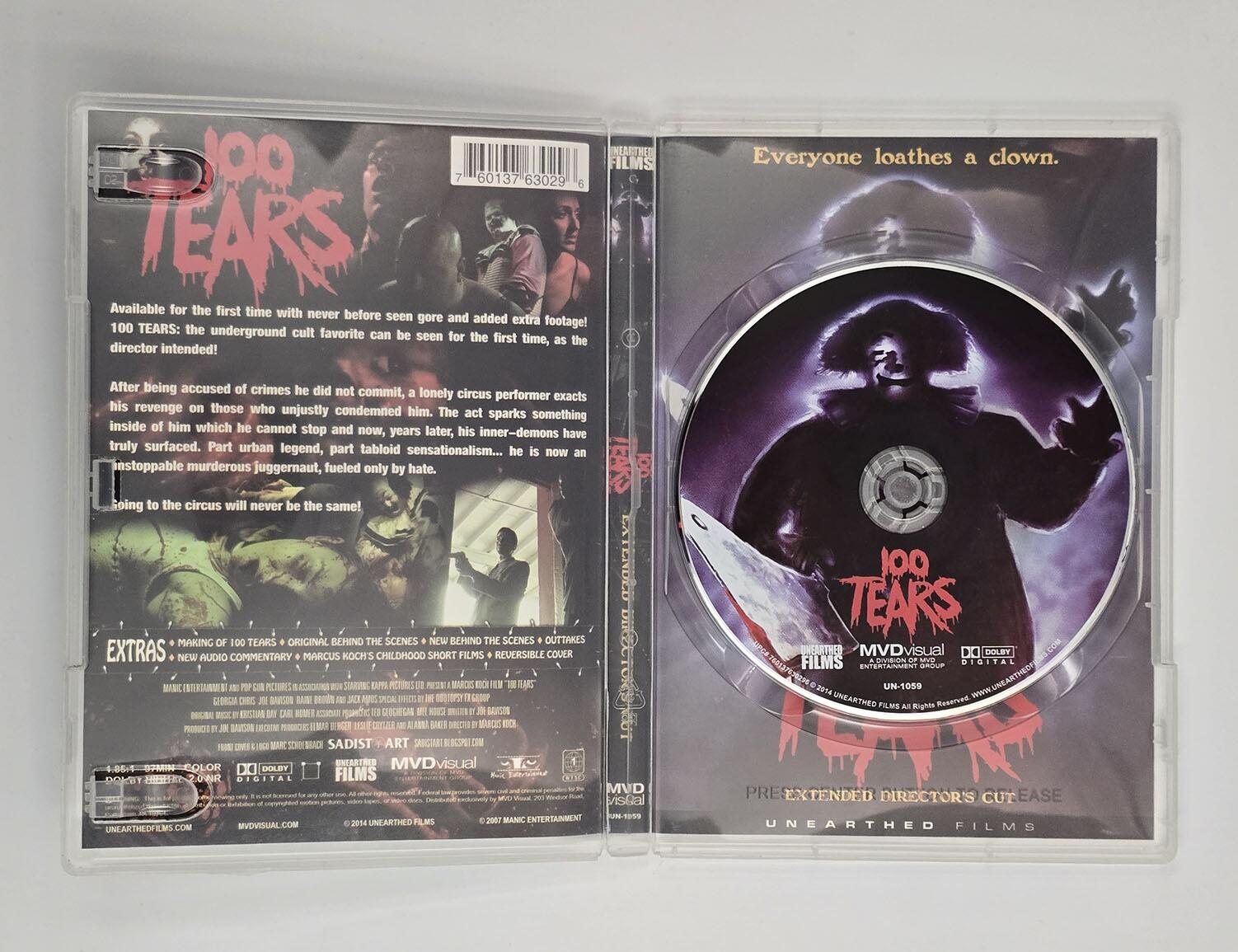 100 Tears - Extended Director's Cut - DVD - Region 1 - [Pre-owned] - Unearthed Films - Item Image 3