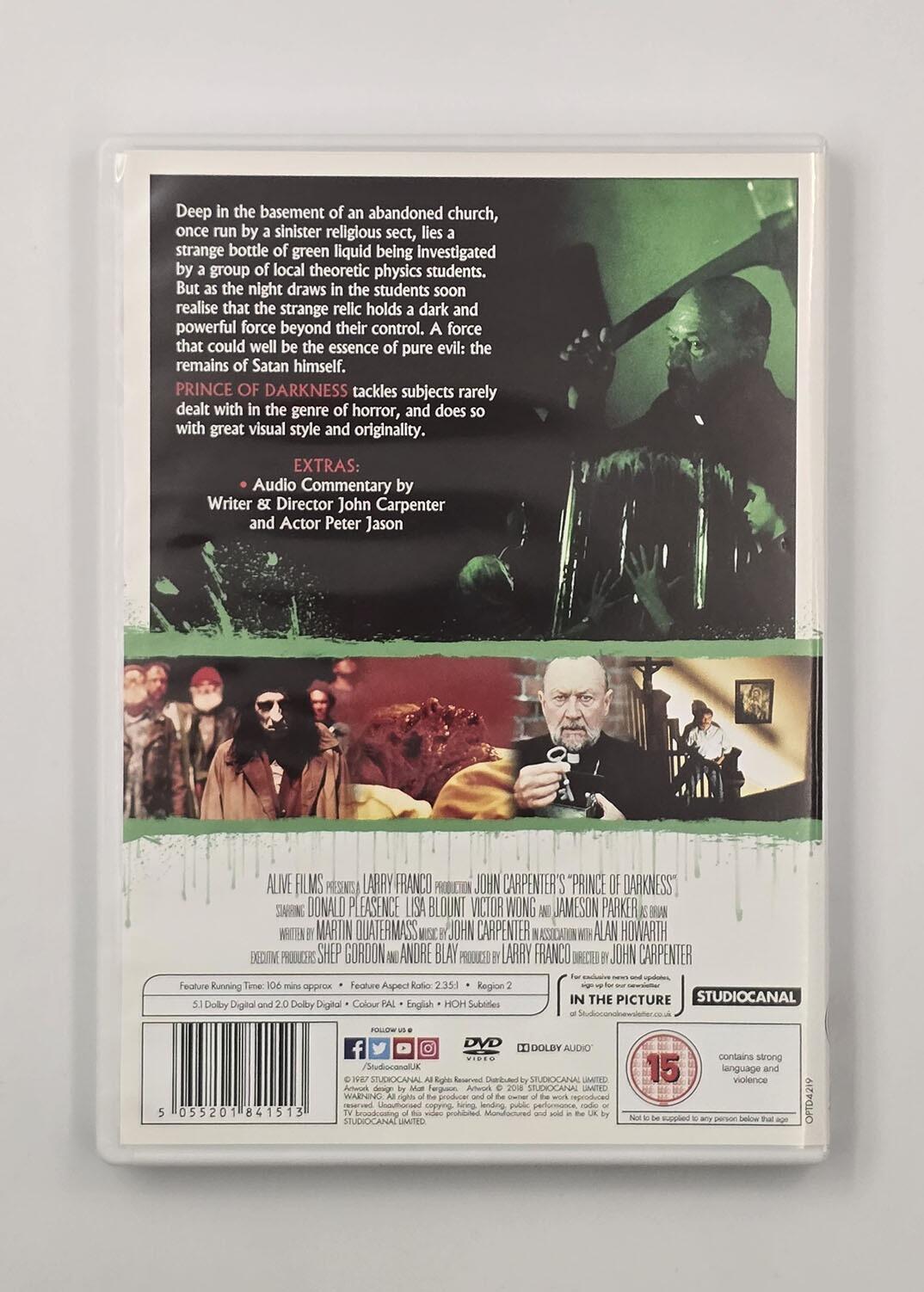 Prince of Darkness - DVD - Region 2 - [Pre-owned] - Studio Canal - Item Image 2