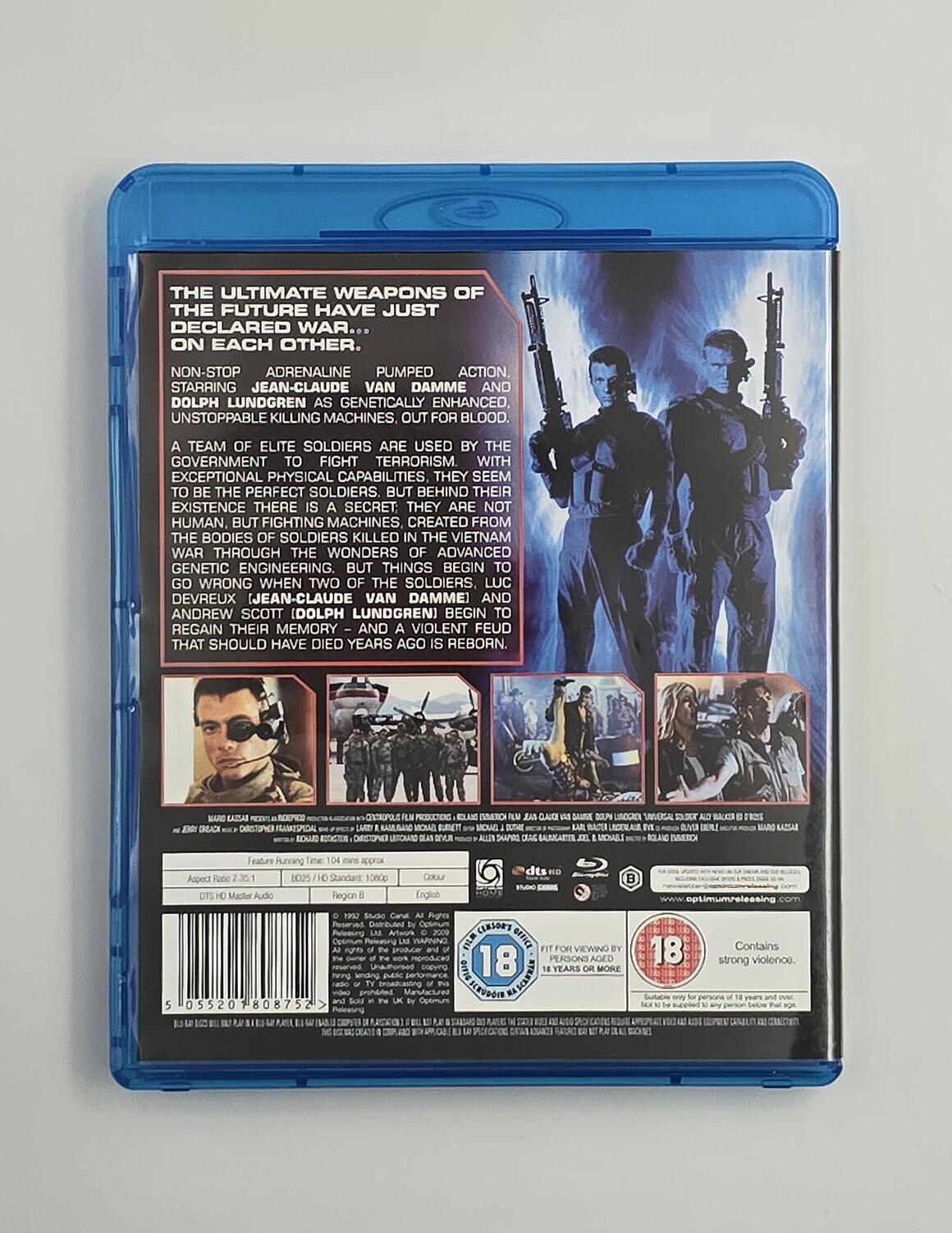Universal Soldier - Blu-Ray - Region B - [Pre-owned] - Optimum - Item Image 2