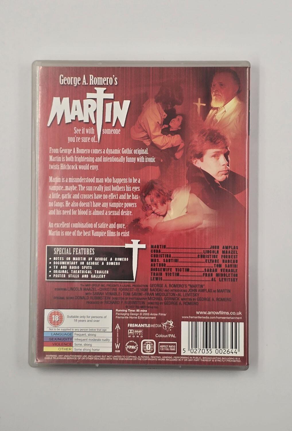 Martin - DVD - Region Free - [Pre-owned] - Arrow Video - Item Image 2
